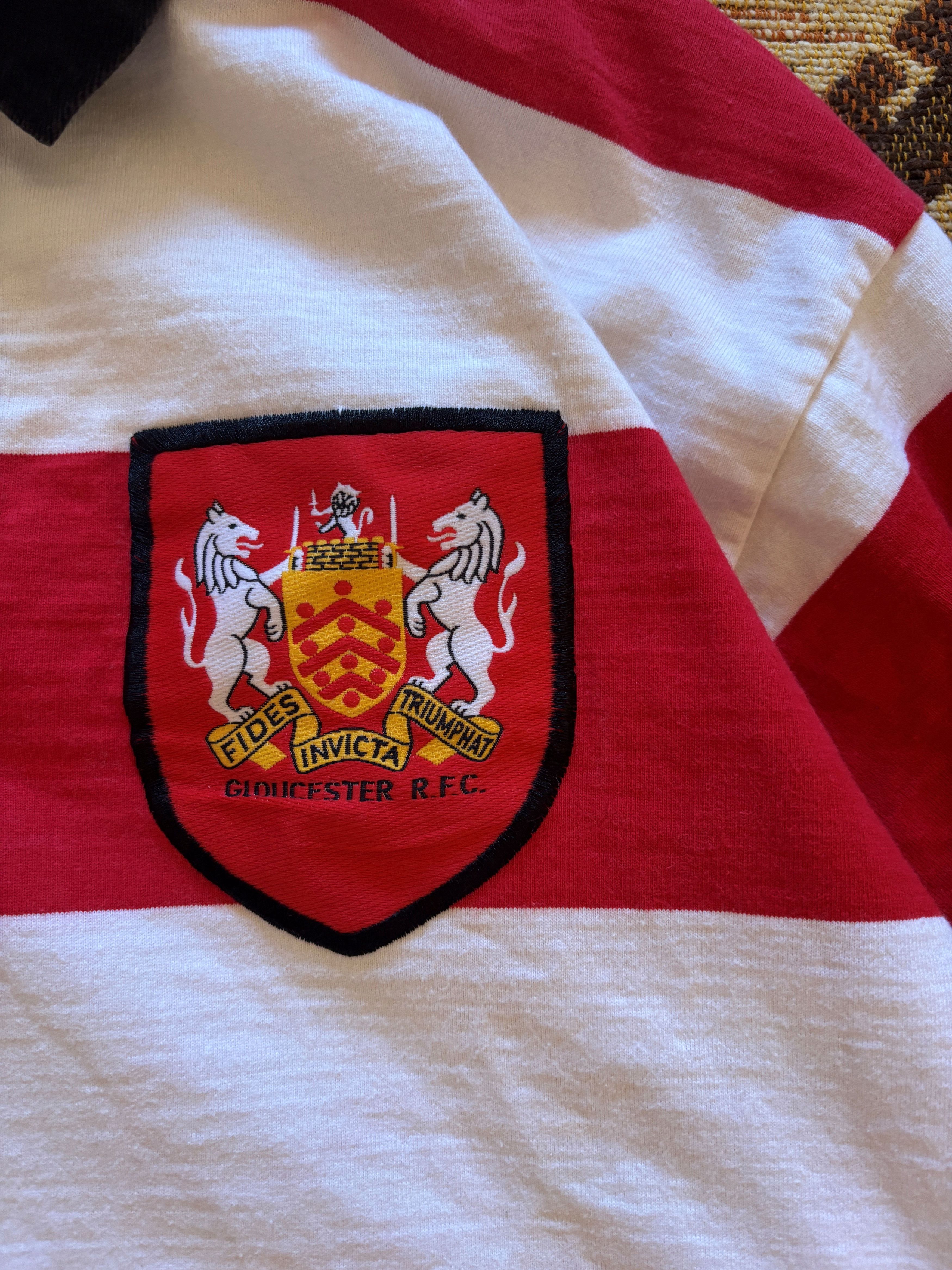 Umbro 1993 1994 Gloucester Rugby Union Home Shirt Size US XL / EU 56 / 4 - 3 Thumbnail