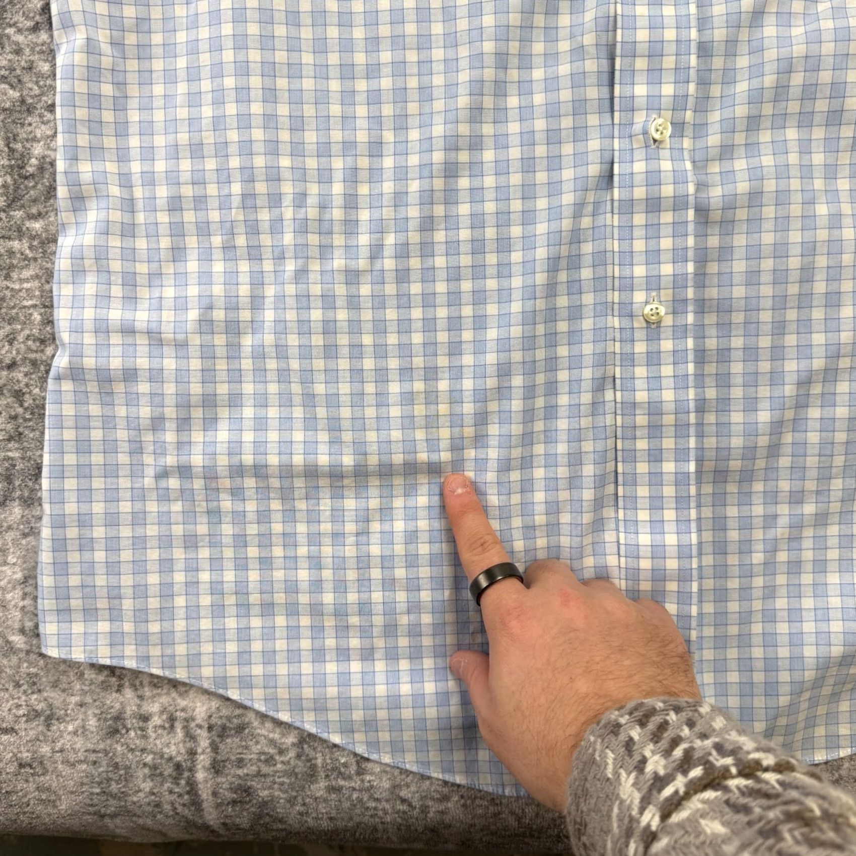 Brooks Brothers Brooks Brothers Shirt Mens 17.5 Blue White Checkered Regent Supima Cotton Preppy Size US XXL / EU 58 / 5 - 4 Thumbnail