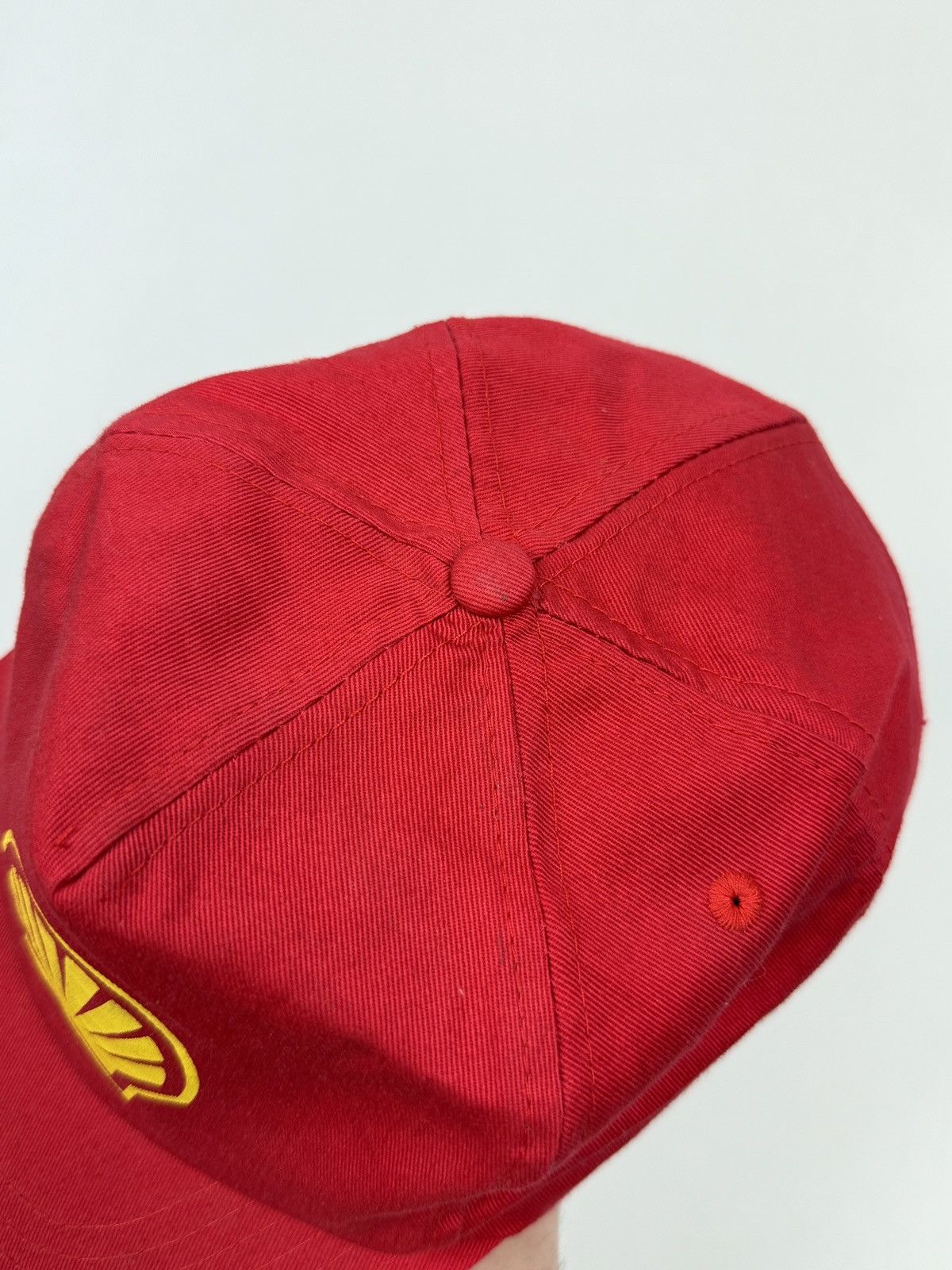 Vintage 1990s Vintage Shell Gasoline Logo Racing Snapback Hat Cap Size ONE SIZE - 6 Thumbnail
