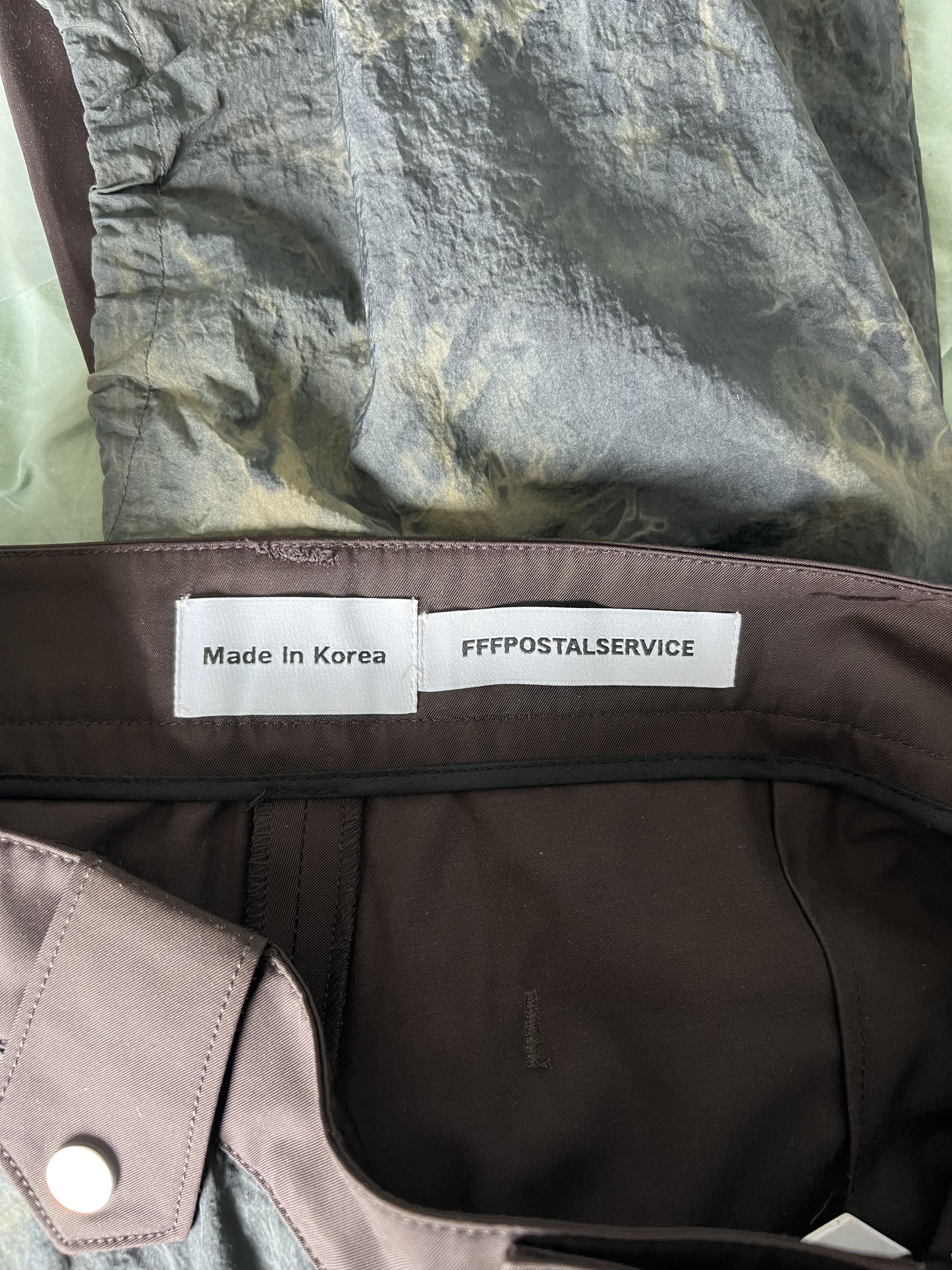 FFFPOSTALSERVICE FFFPOSTALSERVICE Jigo Flare Pants V1 in Earth Green Size US 32 / EU 48 - 9 Thumbnail