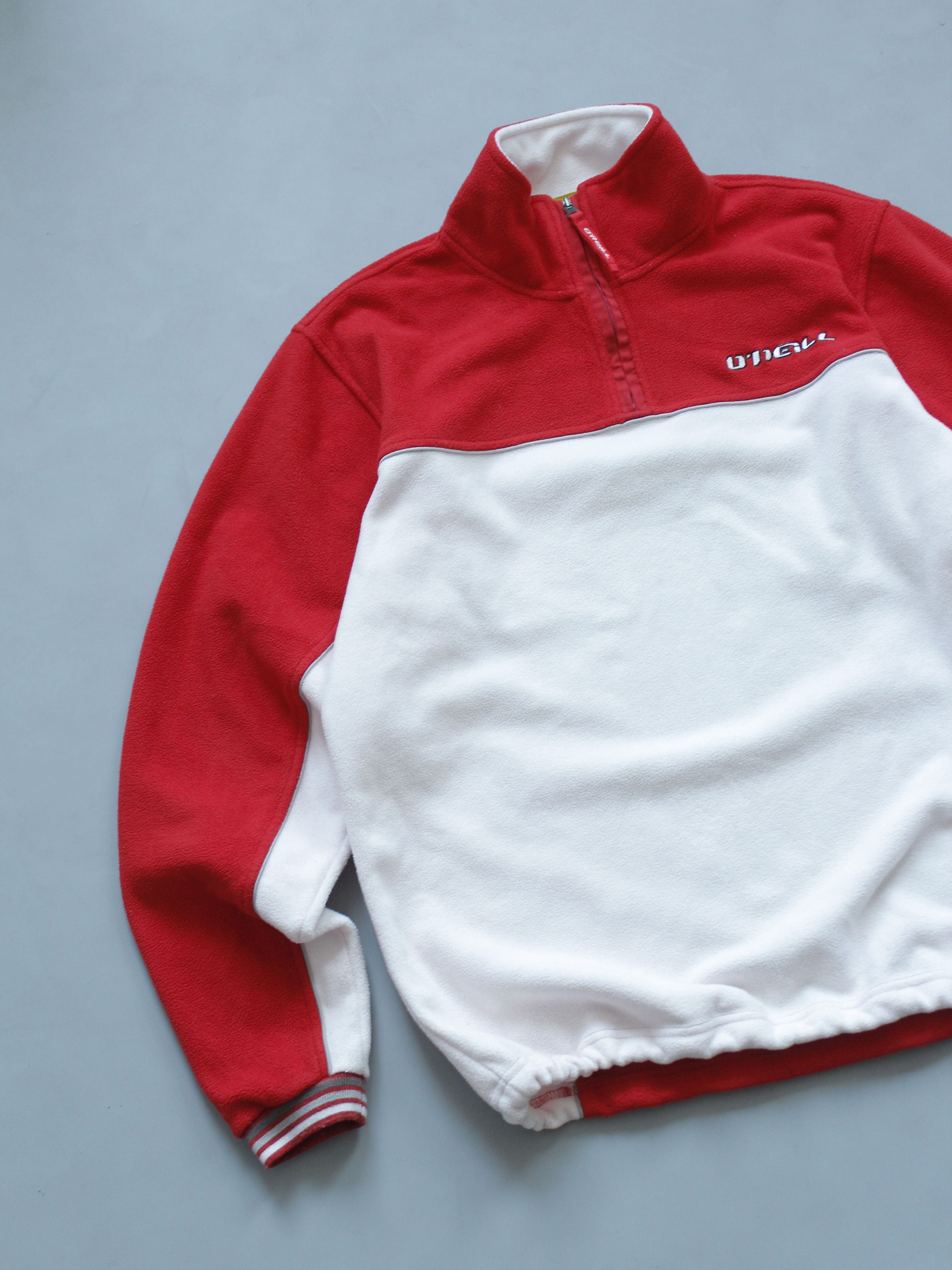 O'Neill O'NEILL FLEECE JACKET 3/4 ZIP BIG LOGO EMBROIDED MENS m Size US M / EU 48-50 / 2 - 4 Thumbnail