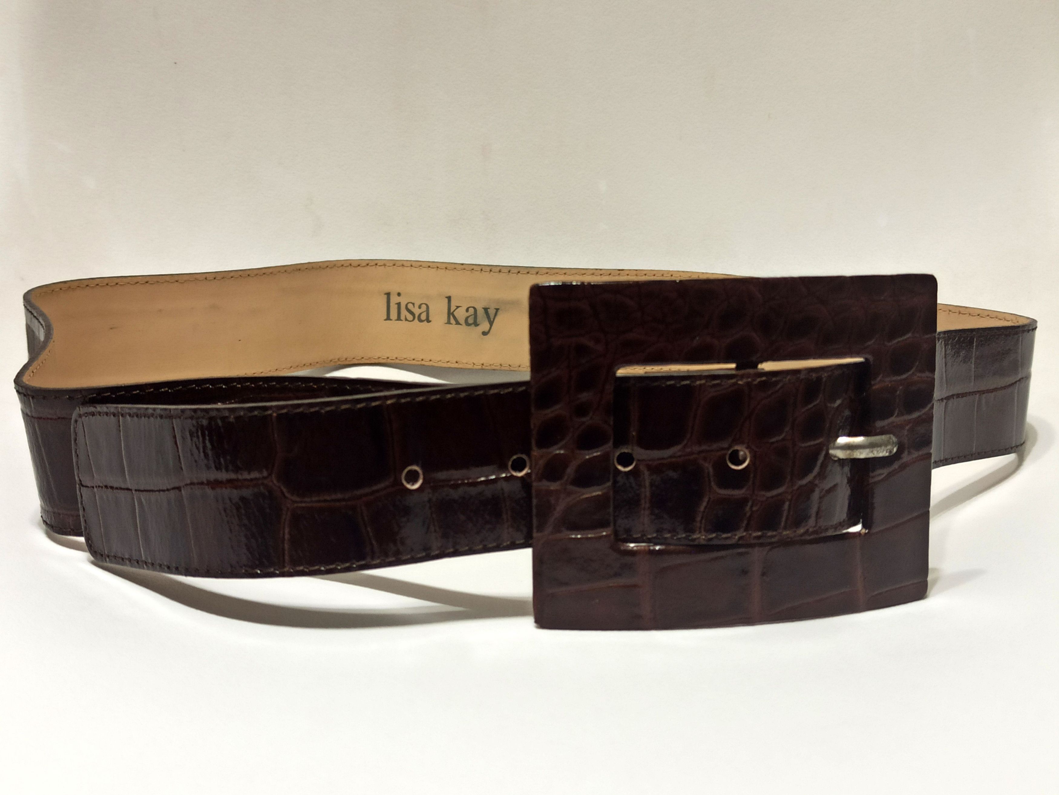 Leather × Vintage Lisa Kay Leather Womens Belt Size ONE SIZE - 2 Thumbnail
