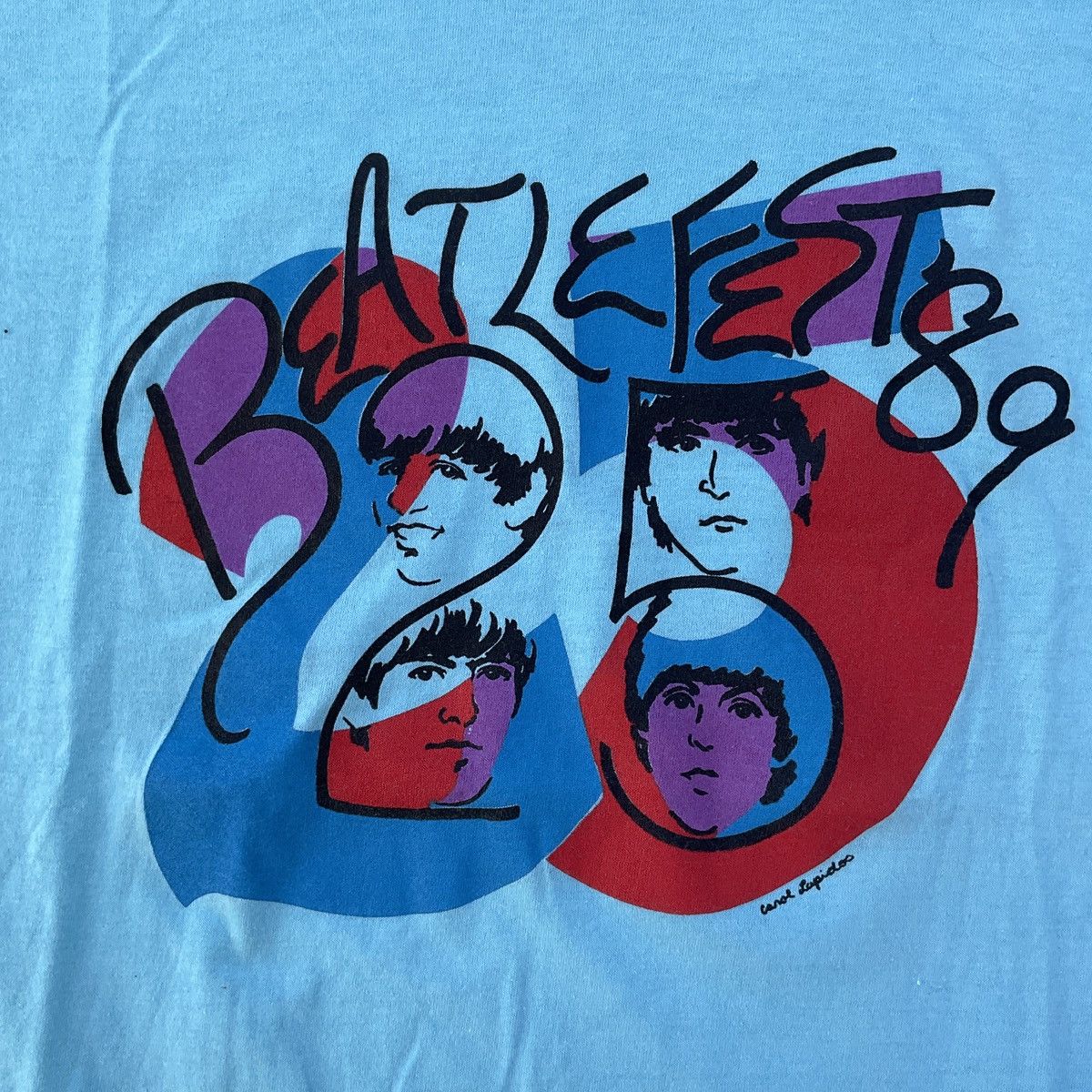 Vintage Vintage 1989 The Beatles Beatlefest Rock Band Promo Shirt Size US L / EU 52-54 / 3 - 2 Thumbnail