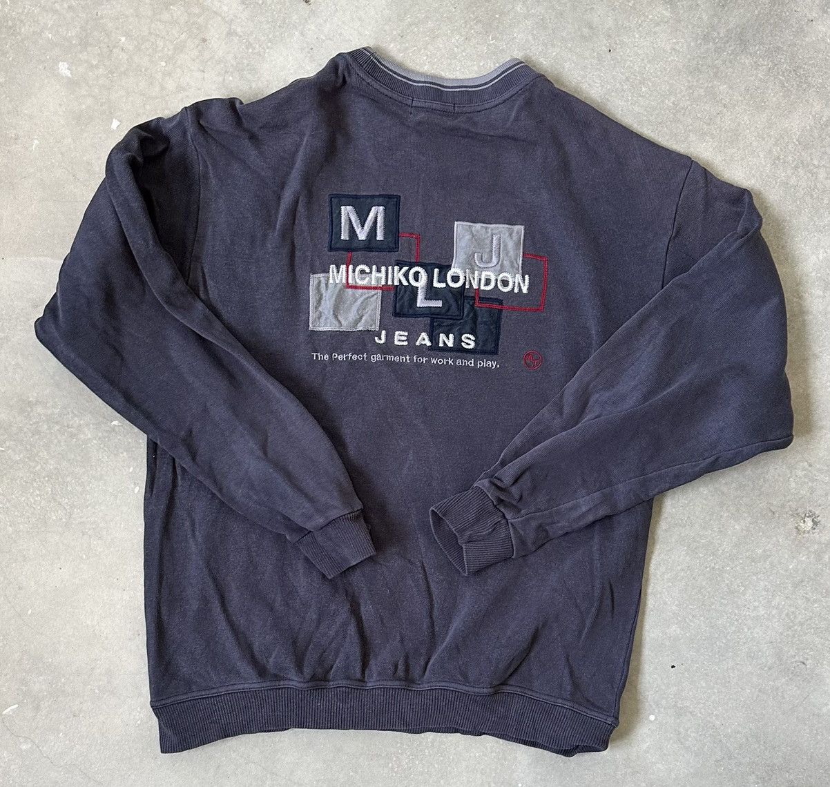 Michiko Koshino London VINTAGE MICHIKO LONDON SWEATSHIRT Size US M / EU 48-50 / 2 - 1 Thumbnail