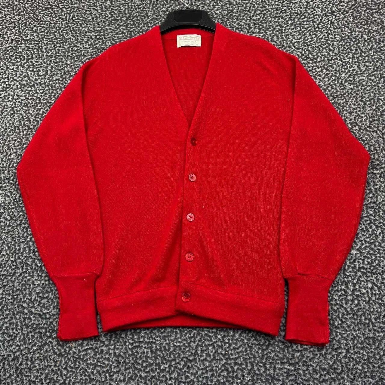Other Vintage Lord Jeff Cardigan Sweater Women Button Front Knit M Size M / US 6-8 / IT 42-44 - 1 Thumbnail