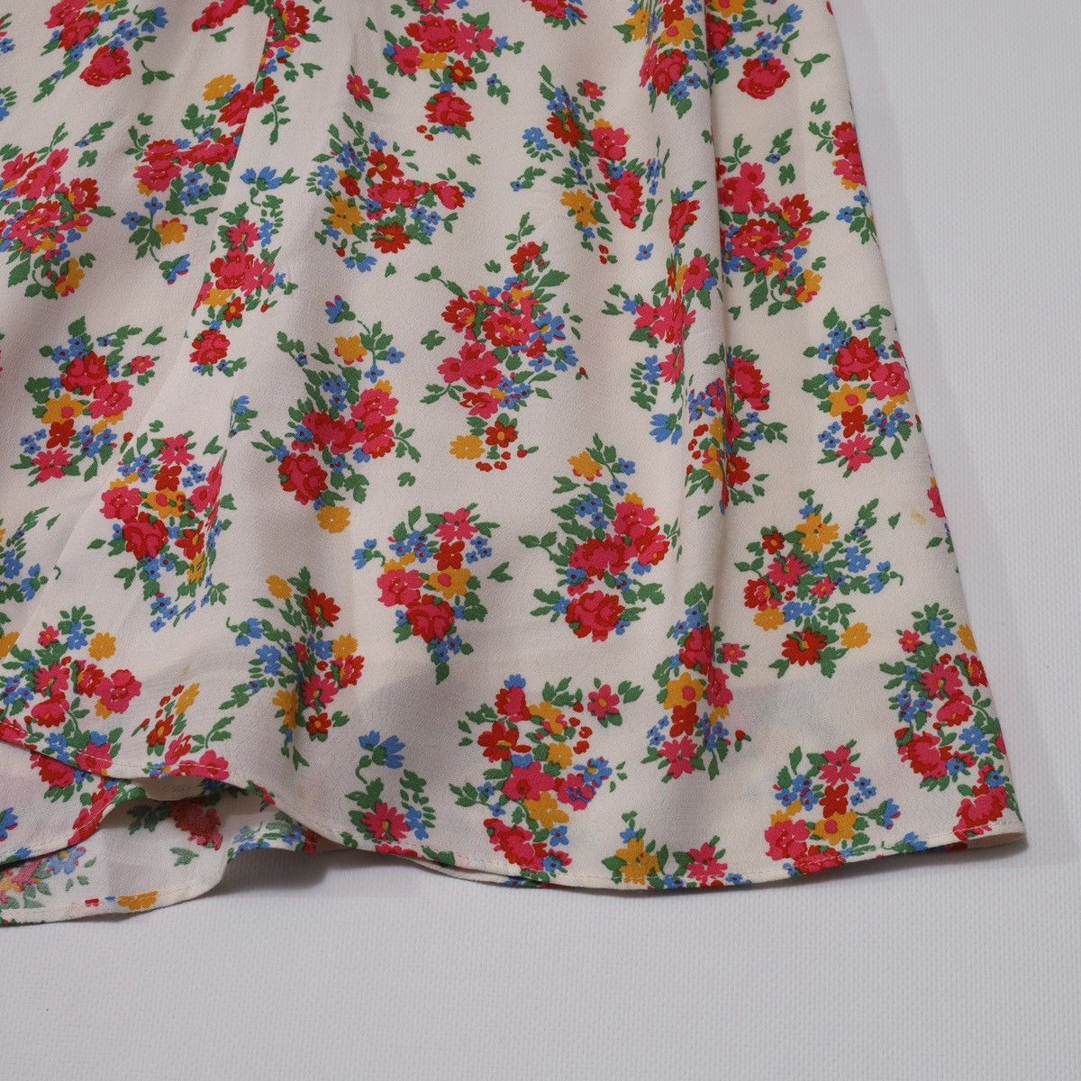 Sezane Sezane Viscose Skirt Printed Flowers Floral Size 26" / US 2 / IT 38 - 2 Thumbnail