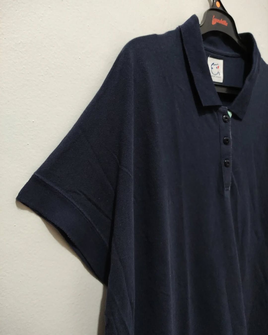 Tsumori Chisato Tsumori Chisato Navy Polo Shirt Womens Japanese Designer Size M / US 6-8 / IT 42-44 - 7 Thumbnail
