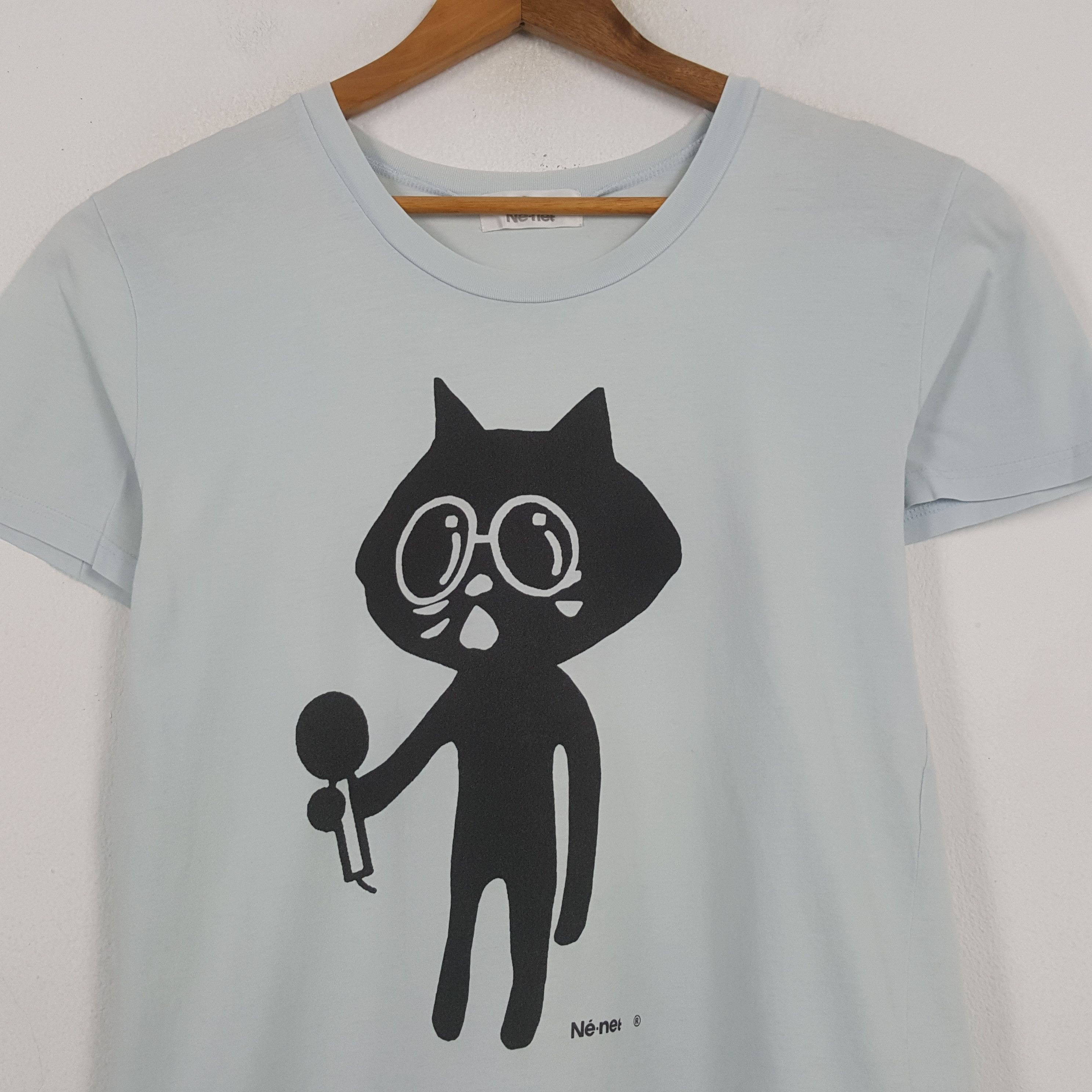 Japanese Brand × Ne-Net × Vintage Vintage Ne-net by Issey Miyake Japan Brand T-shirt C294N14 Size US S / EU 44-46 / 1 - 2 Thumbnail