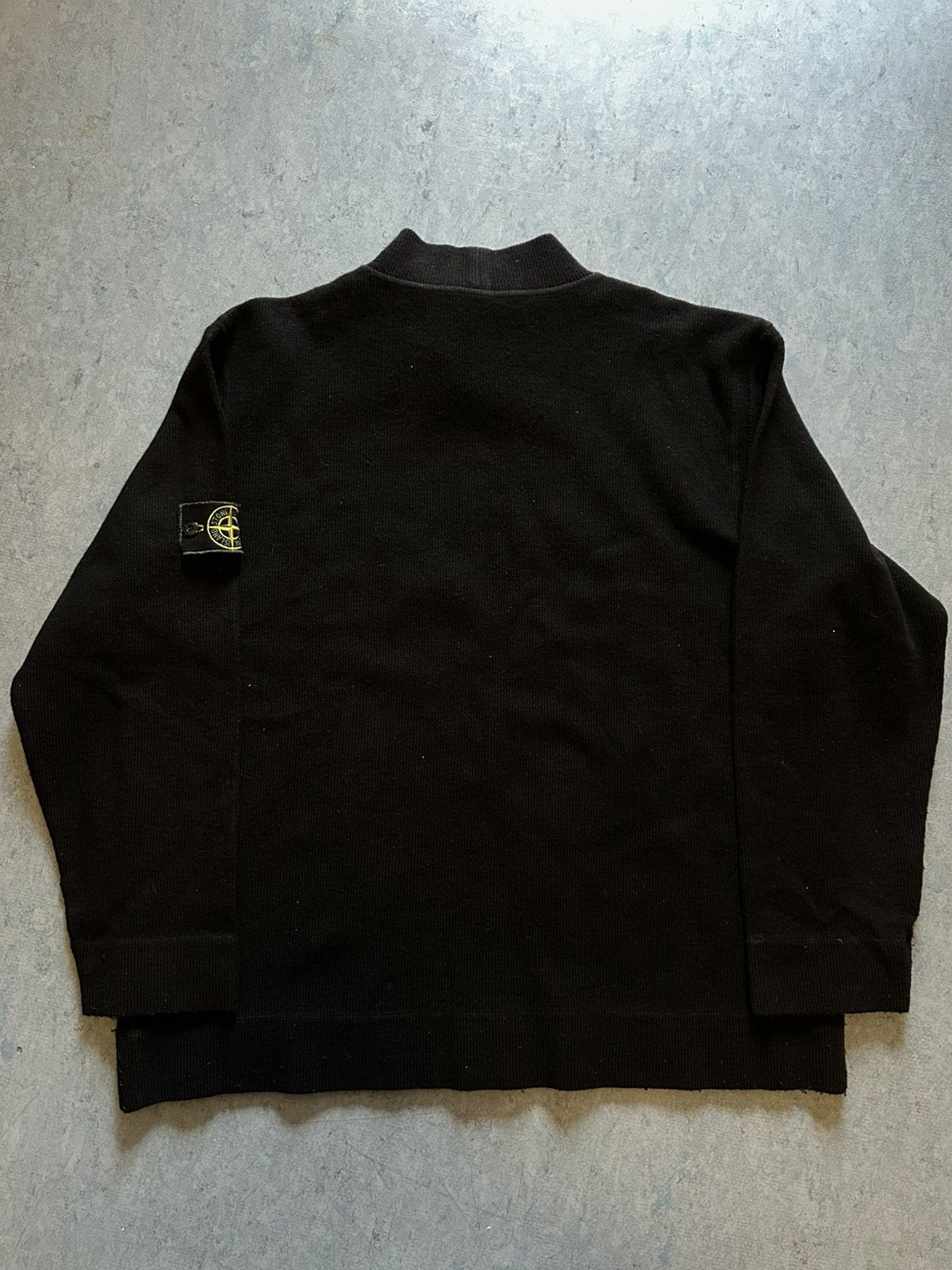 Stone Island STONE ISLAND VINTAGE HIGH NECK SWEATER GREEN BADGE SIZE L Size US L / EU 52-54 / 3 - 9 Thumbnail