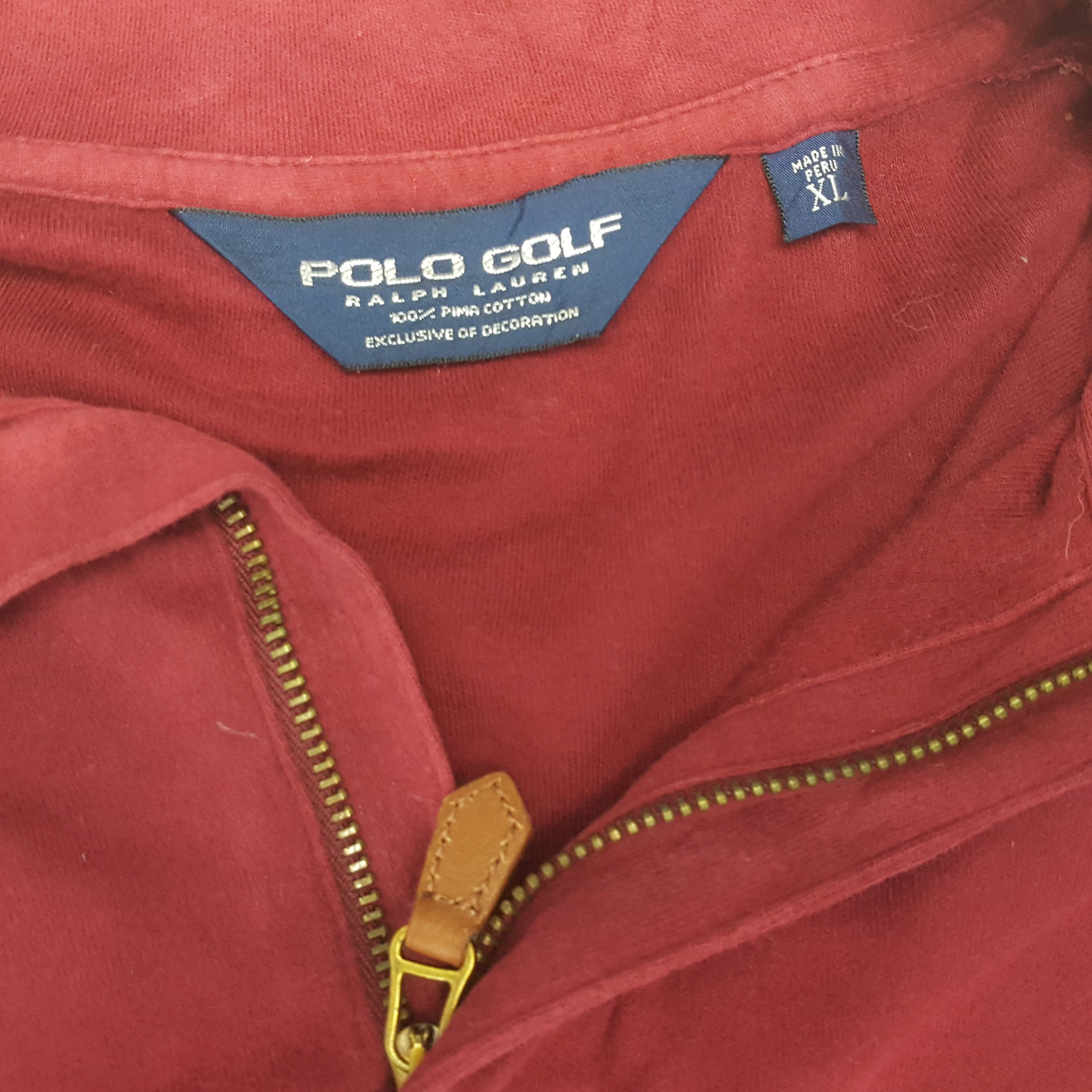 Ralph Lauren × Vintage Vintage POLO GOLF by RALPH LAUREN Sweatshirt C284N7 Size US XXL / EU 58 / 5 - 3 Thumbnail