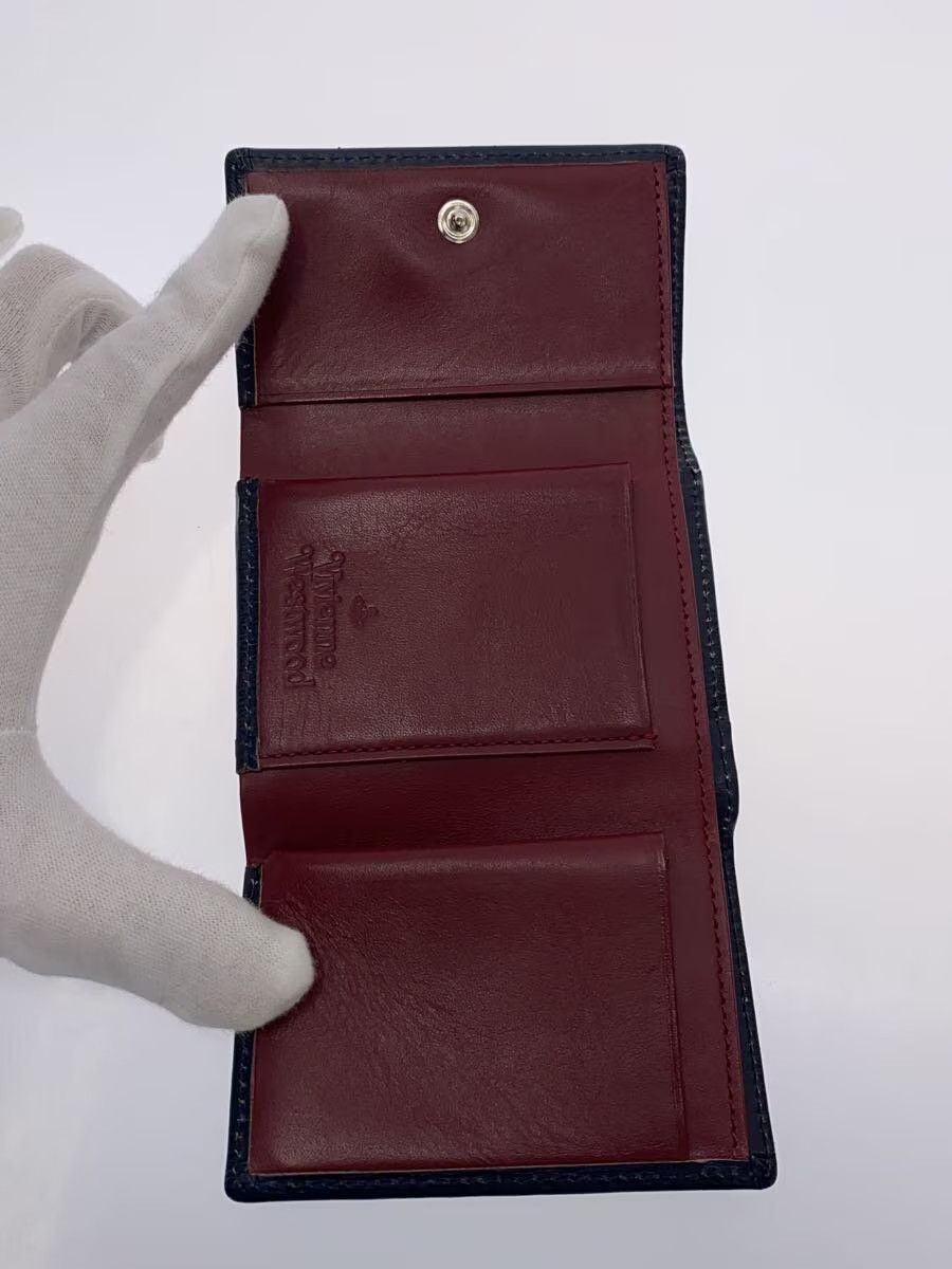 Vivienne Westwood Contrast Stitch Orb Leather Wallet Size ONE SIZE - 3 Thumbnail