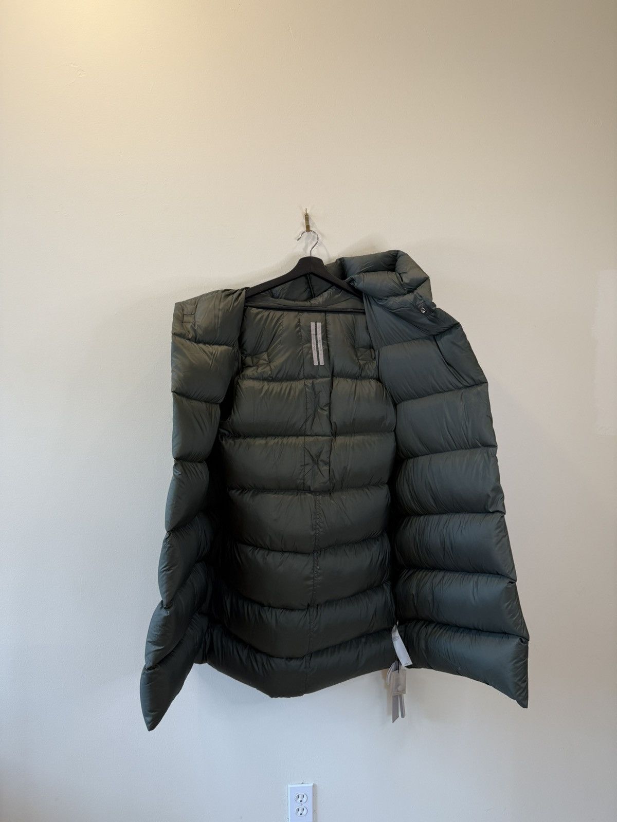 Rick Owens SLEEVELESS DOWN PARKA // GLITTER Size US M / EU 48-50 / 2 - 2 Thumbnail