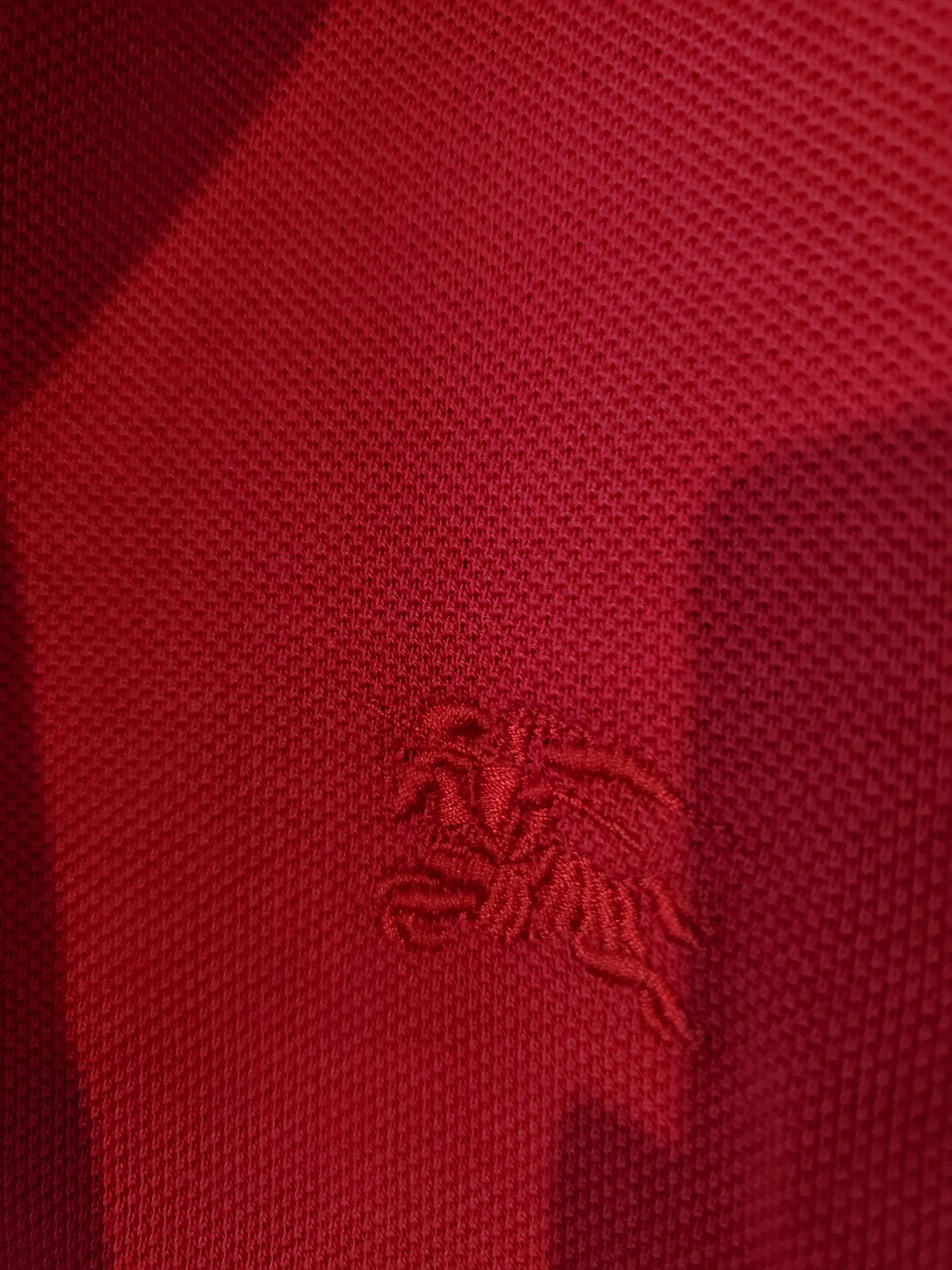 Burberry Burberry Embroidered Polo Shirt Sz M Size US M / EU 48-50 / 2 - 4 Thumbnail