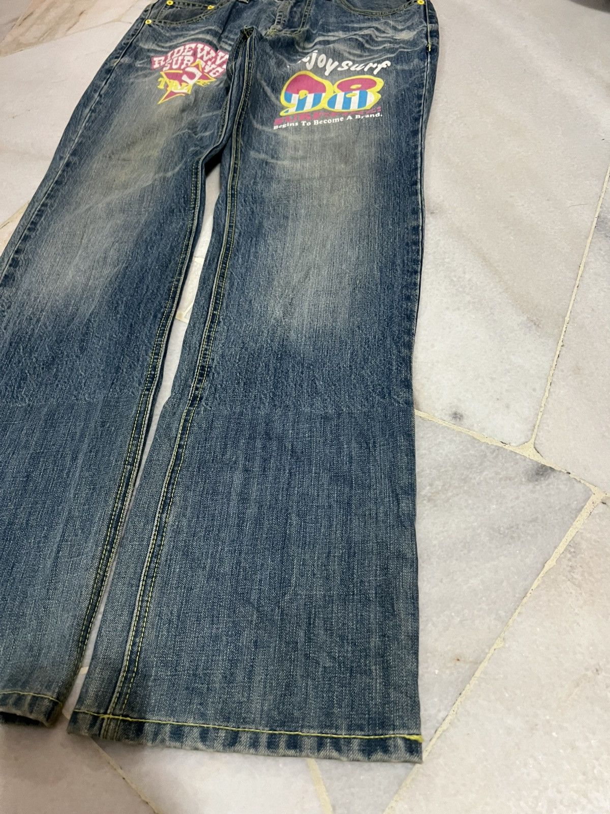 Japanese Brand HAWAII SURF JEANS Size US 31 - 5 Thumbnail