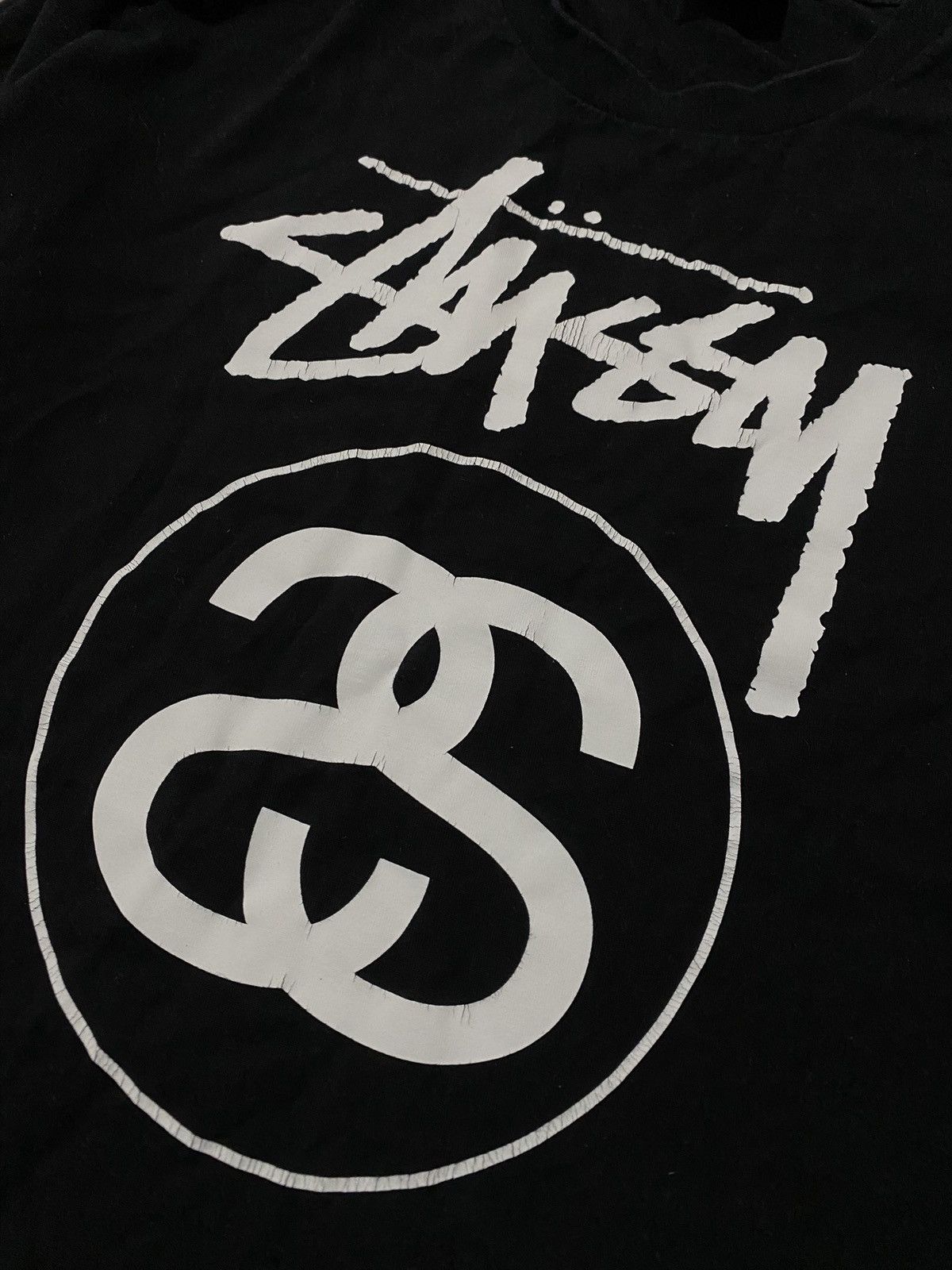Stussy Vintage Stussy Long Sleeve T-shirt Black Big Logo Mexico Y2K Size US M / EU 48-50 / 2 - 2 Thumbnail