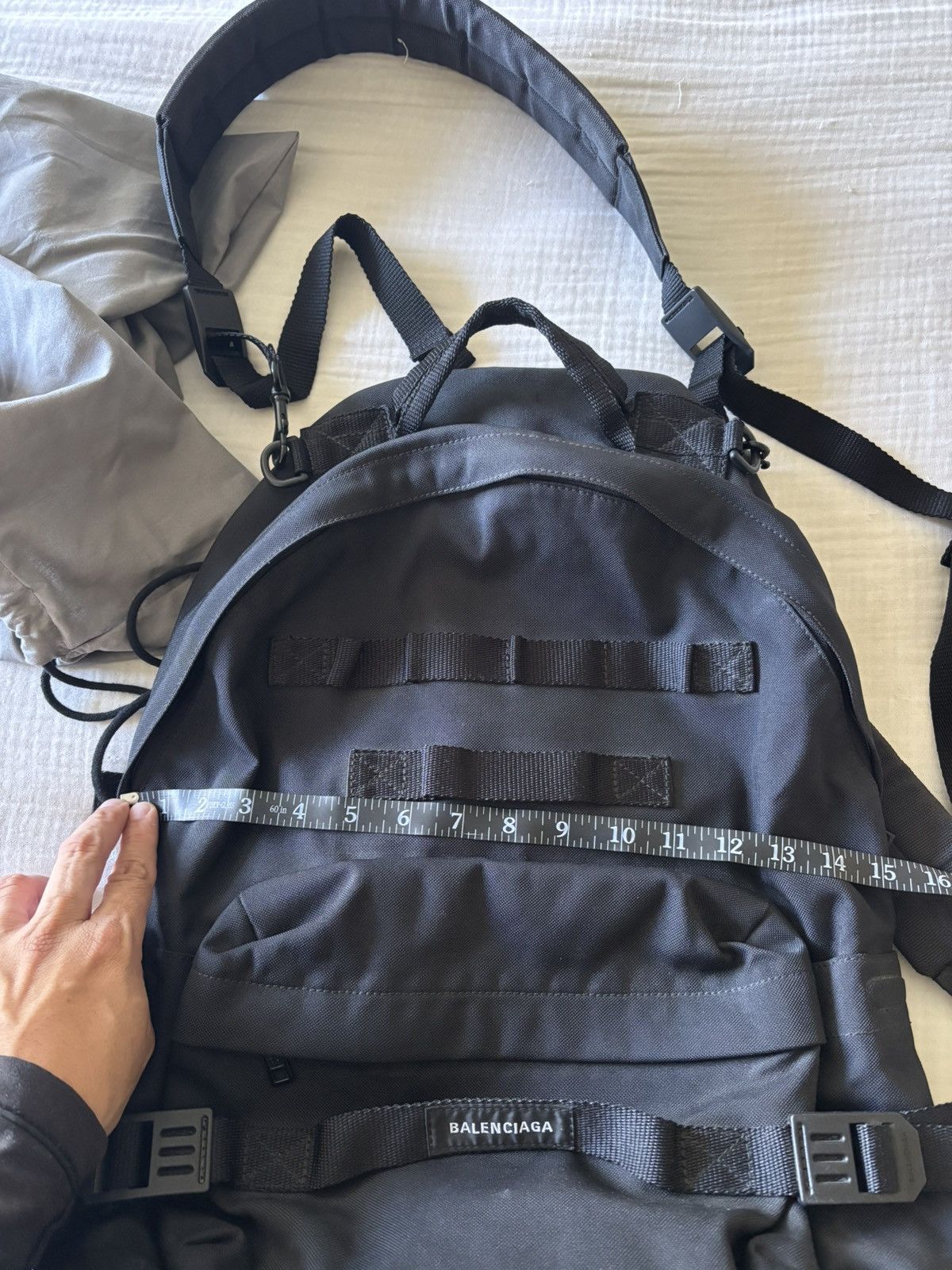 Balenciaga BALENCIAGA MULTI CARRY ARMY BACKPACK Size ONE SIZE - 19 Thumbnail