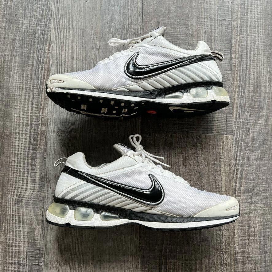 Nike NIKE • Air Max Agitate+ "2009 White/Black" (12M) Size US 12 / EU 45 - 3 Thumbnail