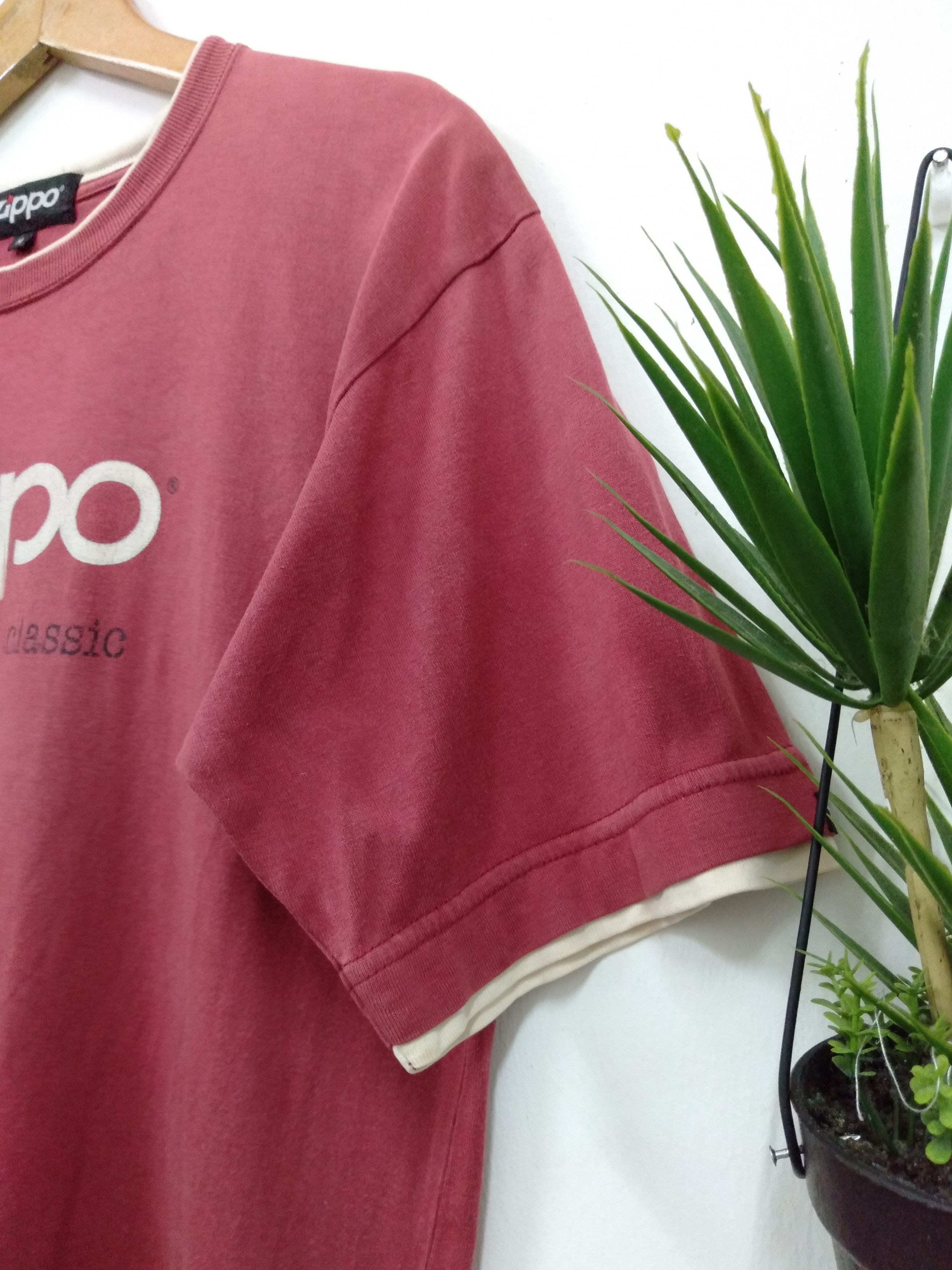 Vintage Vintage 90s Zippo Spell out logo promo t shirt rare Size US M / EU 48-50 / 2 - 6 Thumbnail
