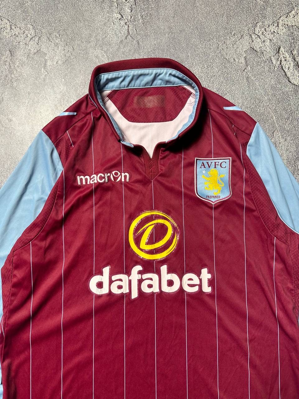 Vintage Aston Villa Home football Jersey Long Sleeve Soccer England Size US M / EU 48-50 / 2 - 2 Thumbnail