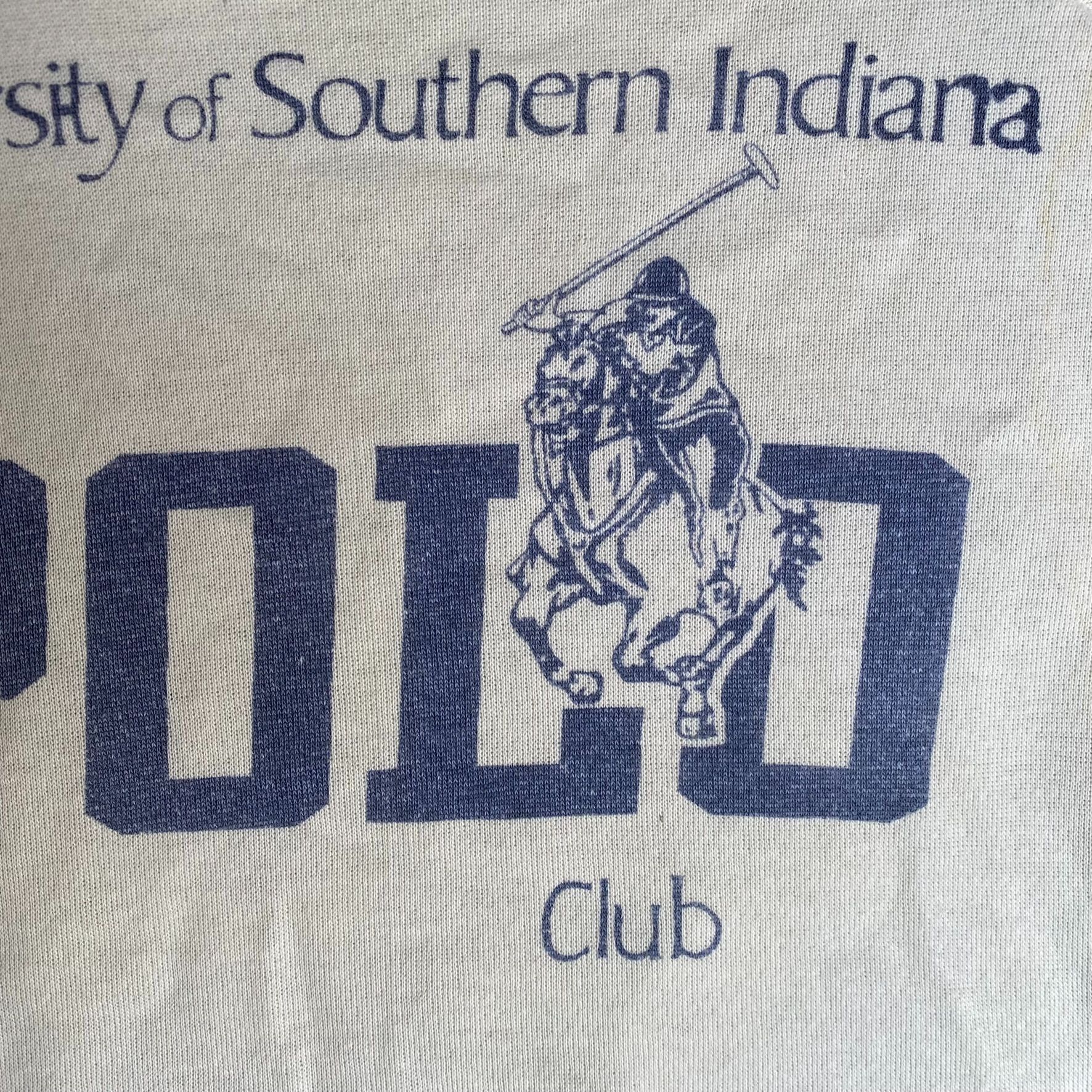 Champion Vintage 80s Polo Club Sweatshirt Southern Indiana Crewneck Size US M / EU 48-50 / 2 - 4 Thumbnail