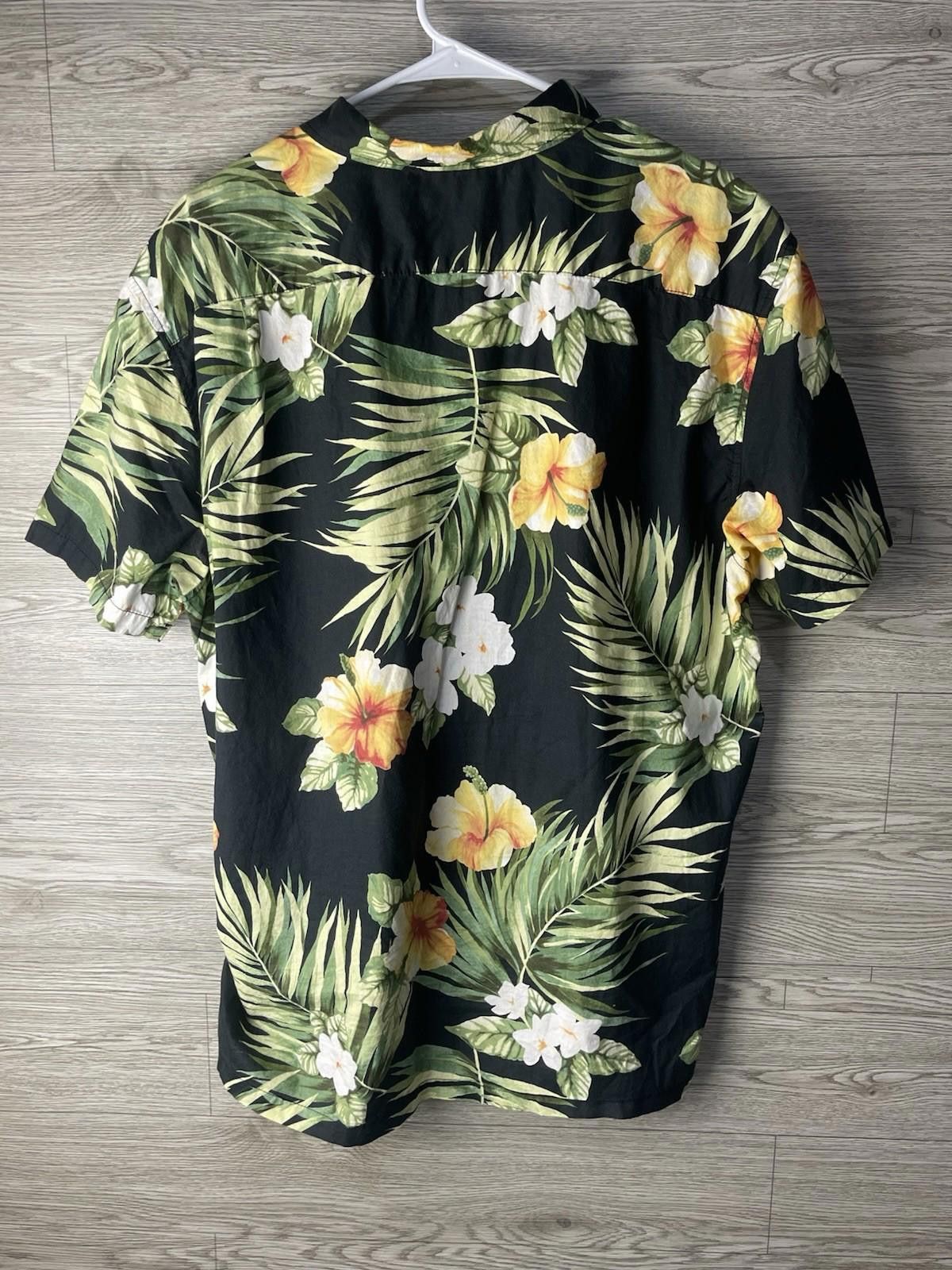Tori Richard Tori Richard Hawaiian Polo Button Shirt Palm Men's XL Size US XL / EU 56 / 4 - 2 Thumbnail