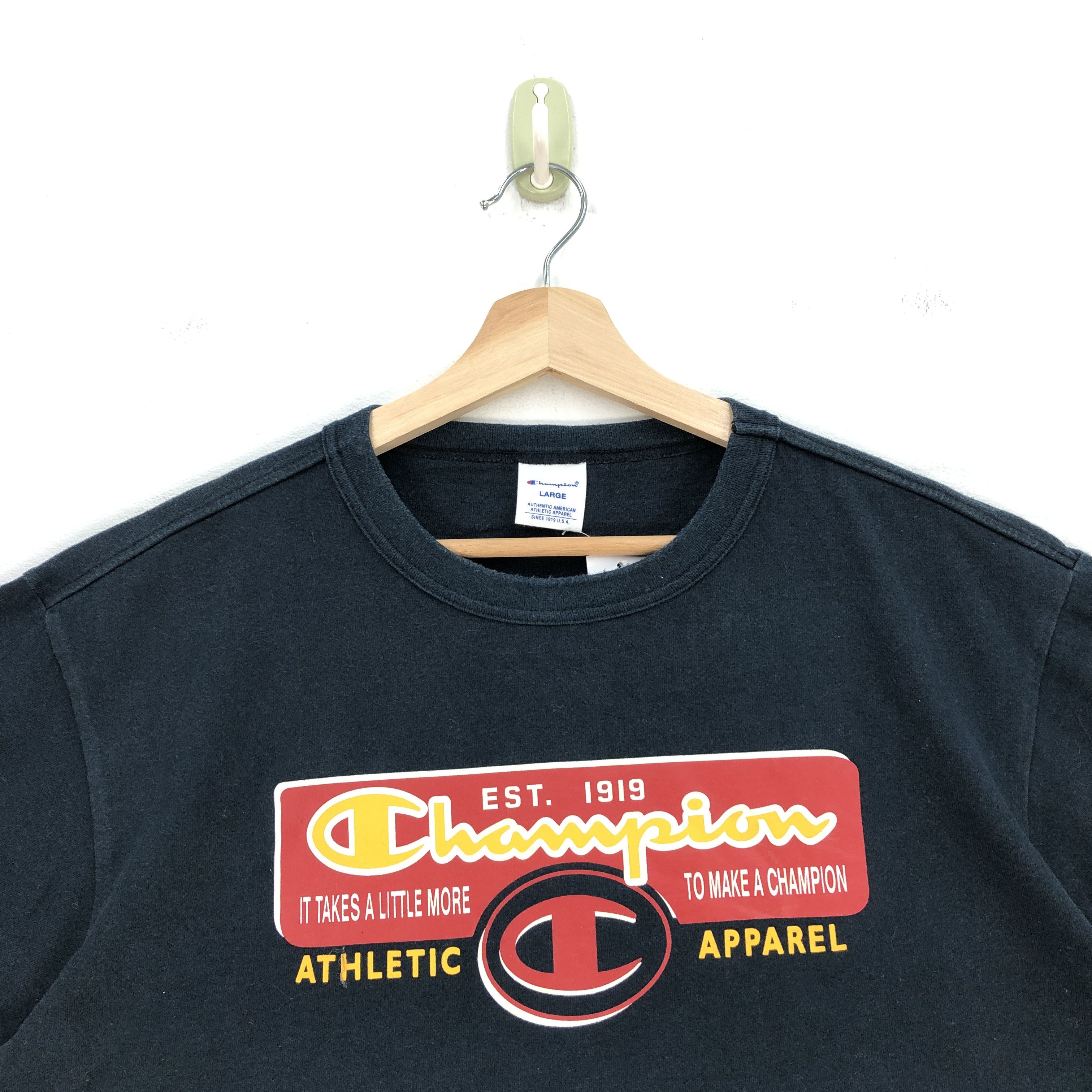 Champion Vintage Y2K Champion Tshirt Champion Athletic Apparel Tees Size US L / EU 52-54 / 3 - 2 Thumbnail