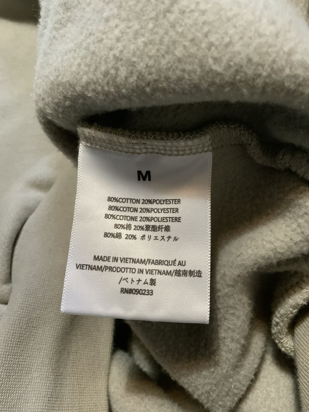 Fear of God Fear Of God Essentials Mock Neck Fleece Pullover Hoodie Size US M / EU 48-50 / 2 - 7 Thumbnail