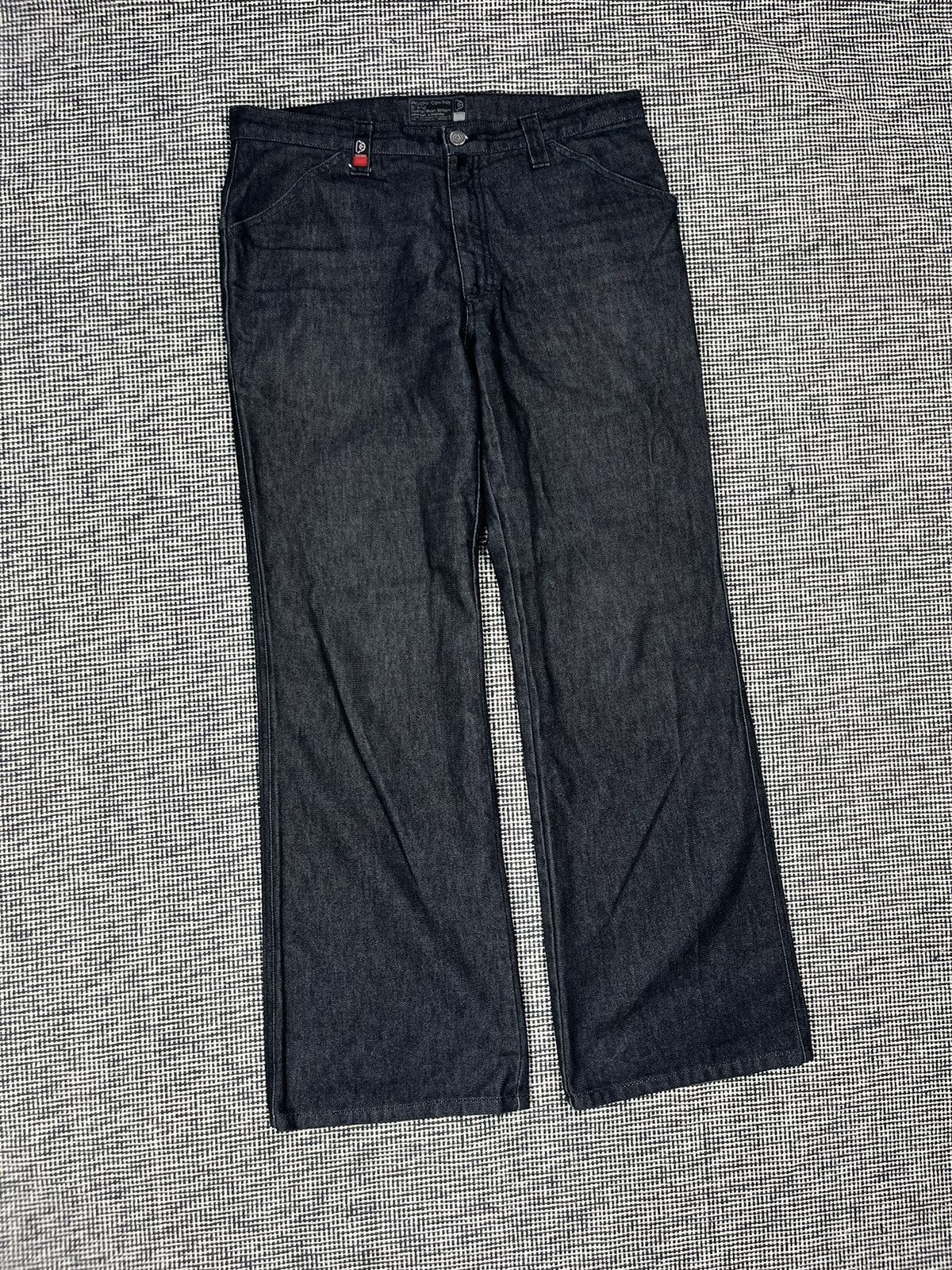 Japanese Brand × Vintage Psycho Cowboy vintage flared baggy jeans y2k Size US 34 / EU 50 - 1 Thumbnail