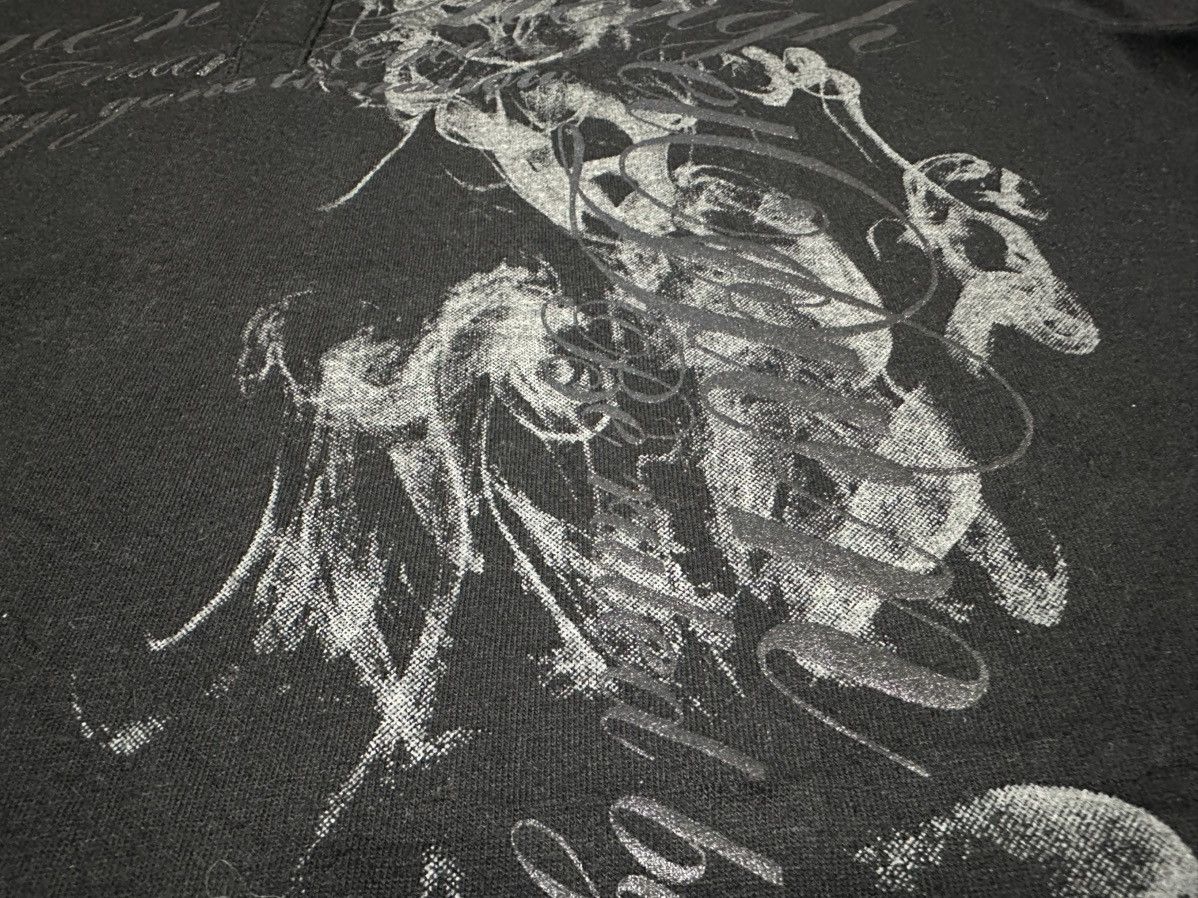 If Six Was Nine 🔥Sick Y2K Defective Struct Cross Skull Poem Shirt Goth Punk Size US L / EU 52-54 / 3 - 9 Thumbnail