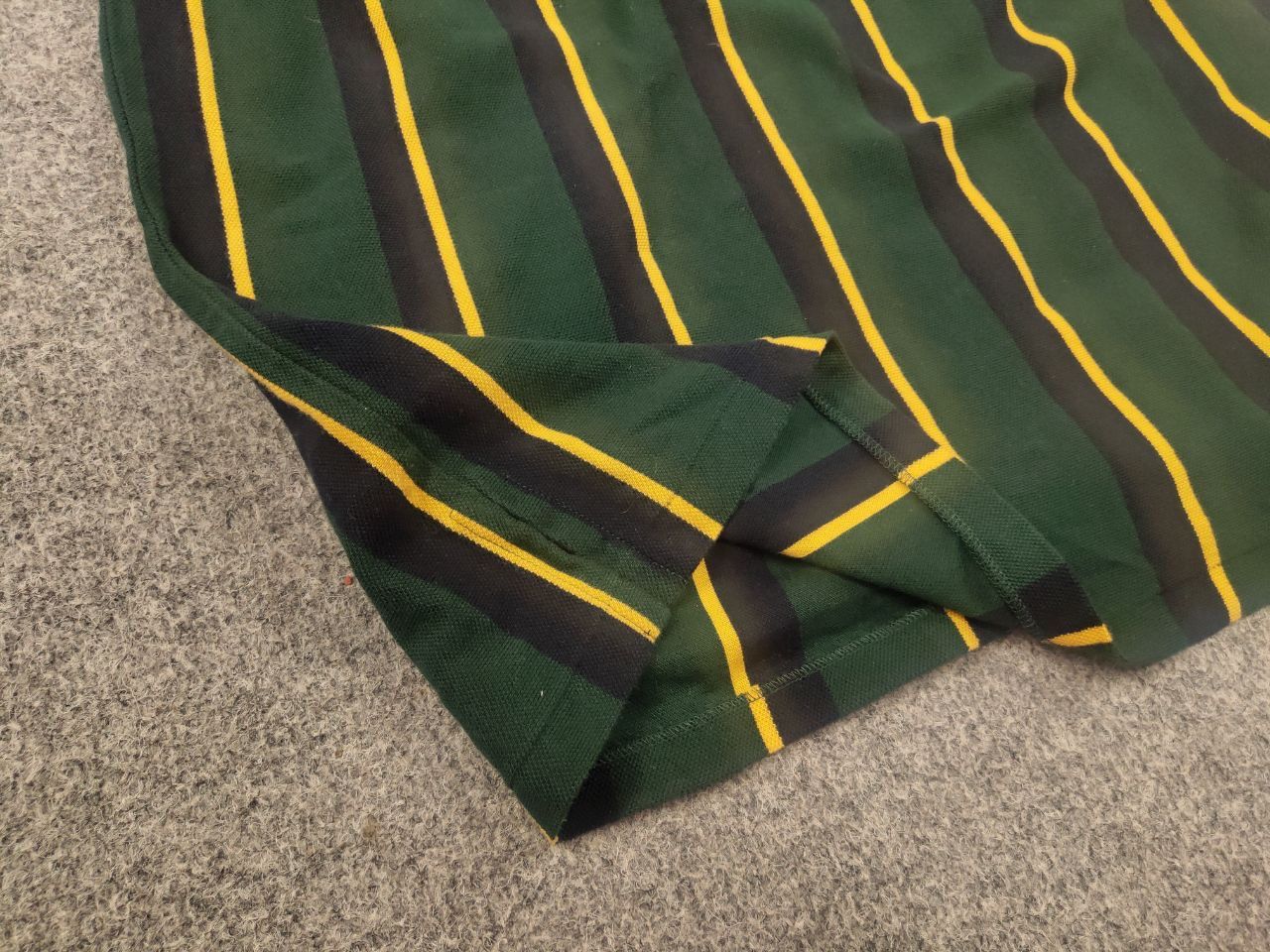 Polo Ralph Lauren Polo by Ralph Lauren custom fit stripe green Vintage T Shirt Size US L / EU 52-54 / 3 - 7 Thumbnail