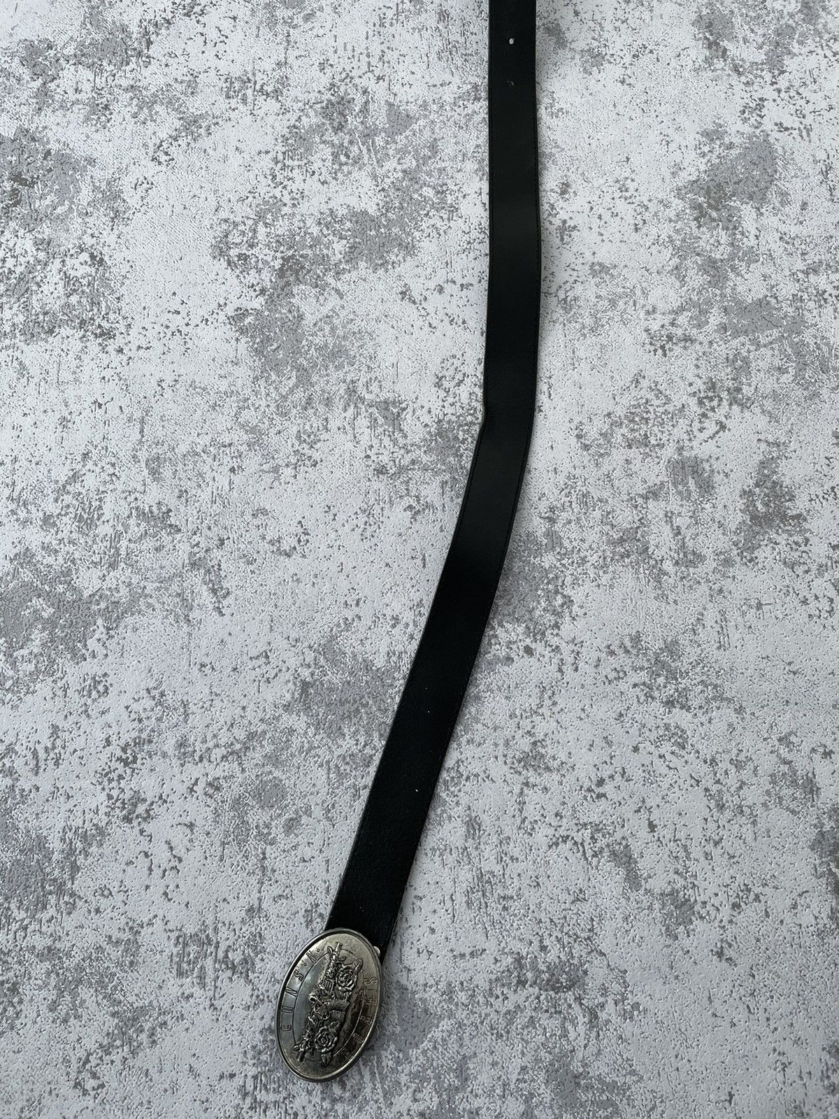 Band Tees × Guns N' Roses × Vintage Vintage Guns N Roses Leather Y2K Belt Size ONE SIZE - 4 Thumbnail