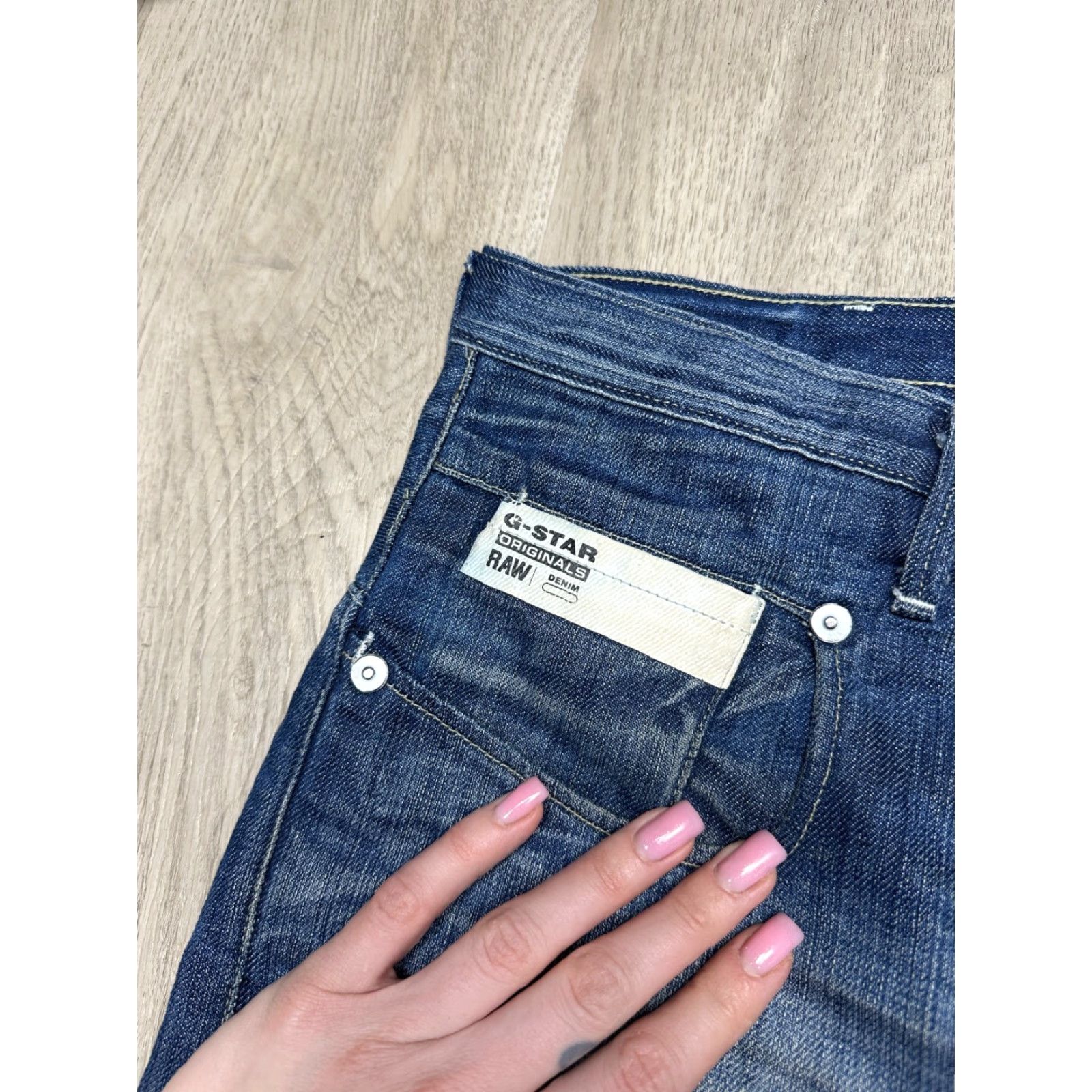 G-Star G-Star RAW Blade Slim Mens Denim Jeans Size 31 Blue Stars Pants 31 Jeans Mens Shades Women? Size US 31 - 3 Thumbnail