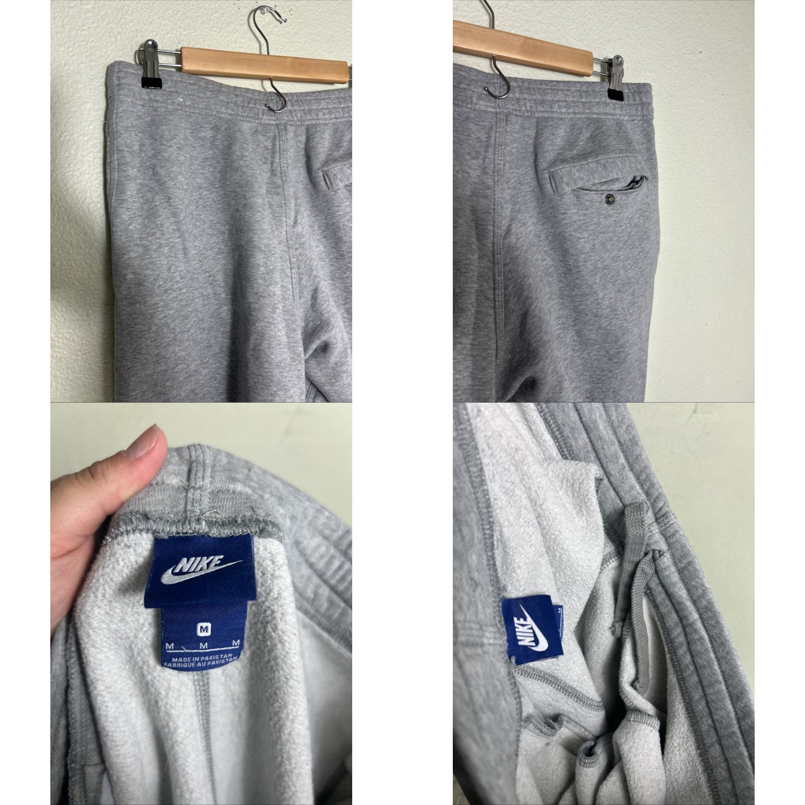 Nike Nike Grey Sweat Pants Club Fleece Tapered Joggers Men Medium 826431-063 Tennis? Size US 31 - 9 Thumbnail