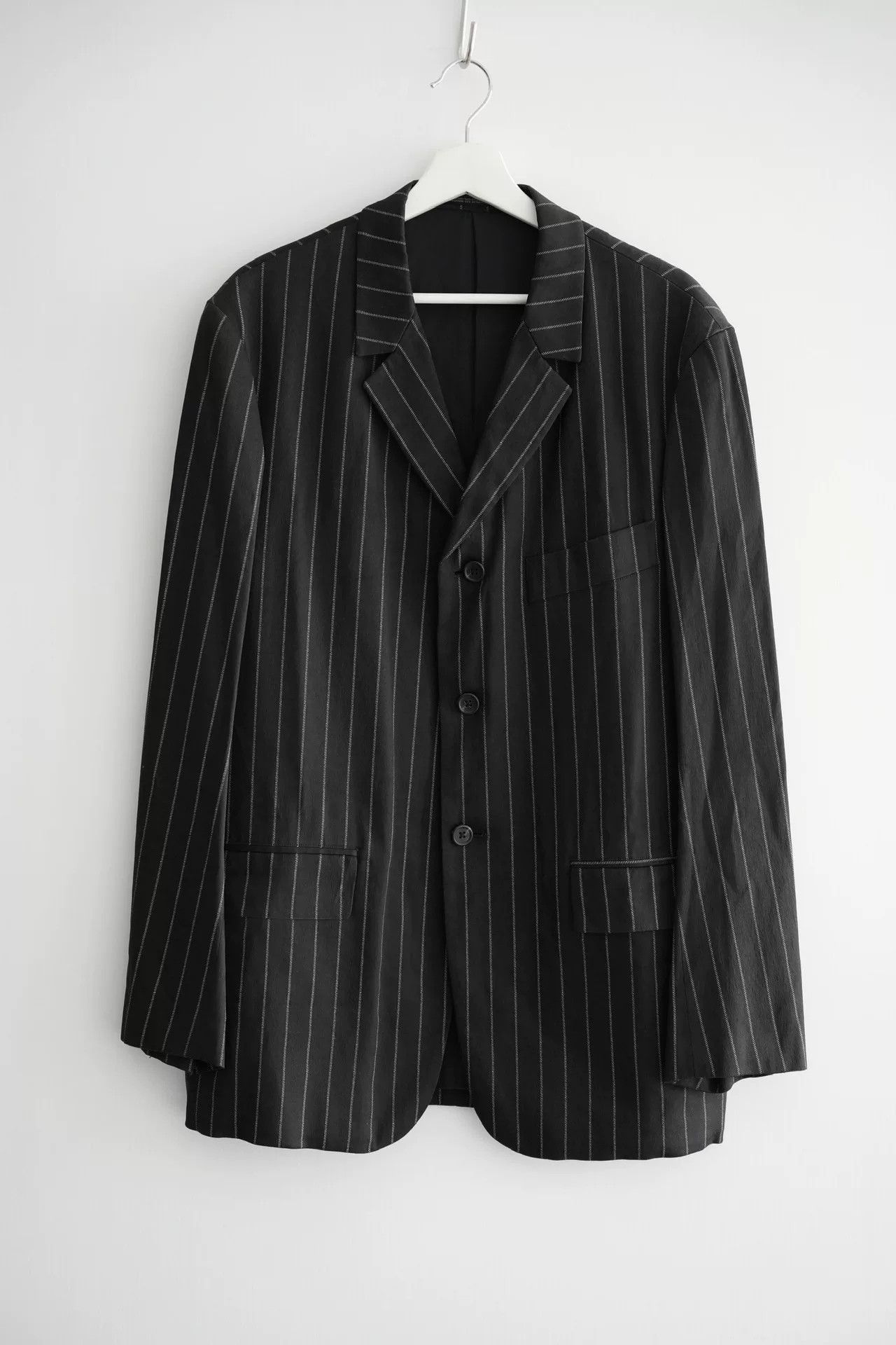 Yohji Yamamoto 1997 Striped Suit Jacket
