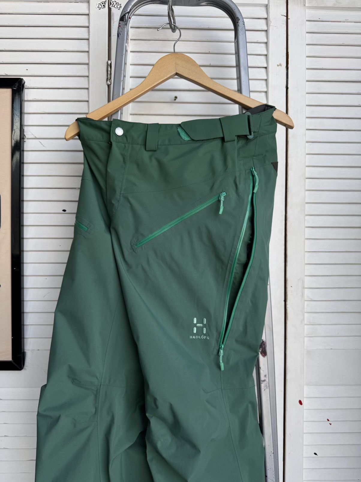 Haglofs Haglöfs Khione Pant Women Gore-Tex Green S Size 28" / US 6 / IT 42 - 15 Thumbnail