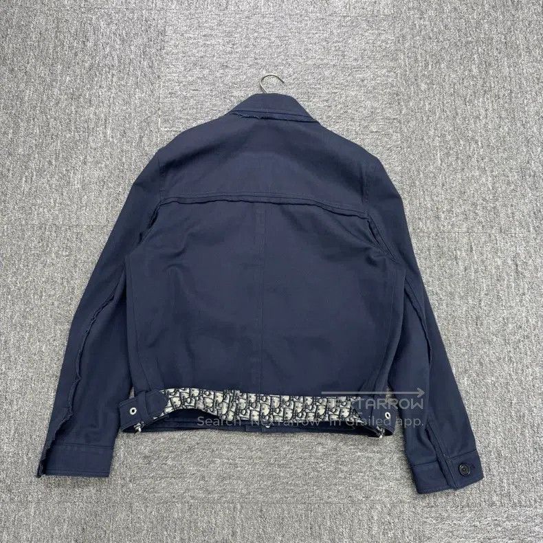 Dior Dior Denim jacket with old flower belt Size US S / EU 44-46 / 1 - 5 Thumbnail