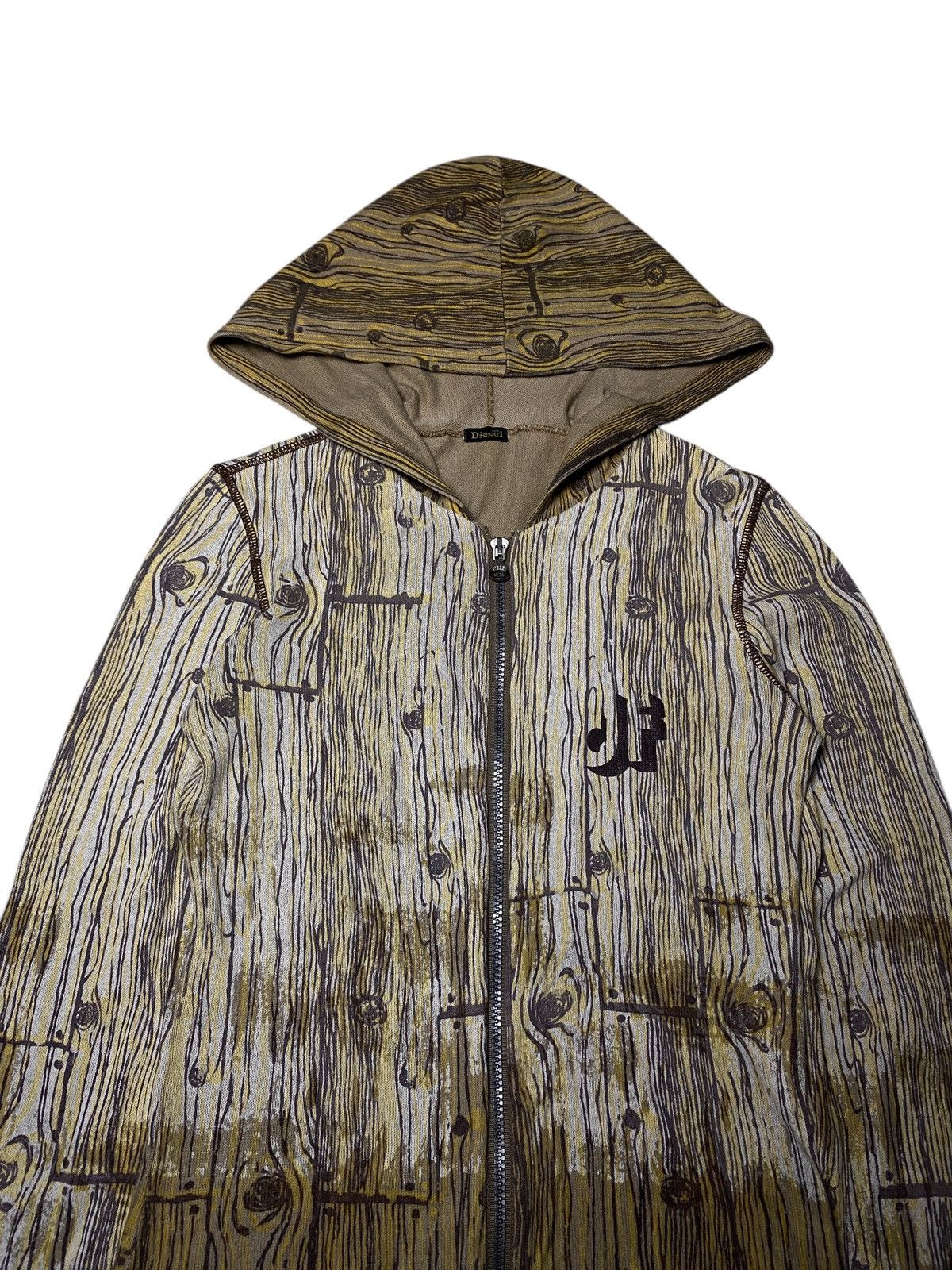 If Six Was Nine × Japanese Brand × Le Grande Bleu (L.G.B.) 2000's Diesel Ethnic Nature Zip Hoodie Size US S / EU 44-46 / 1 - 3 Thumbnail