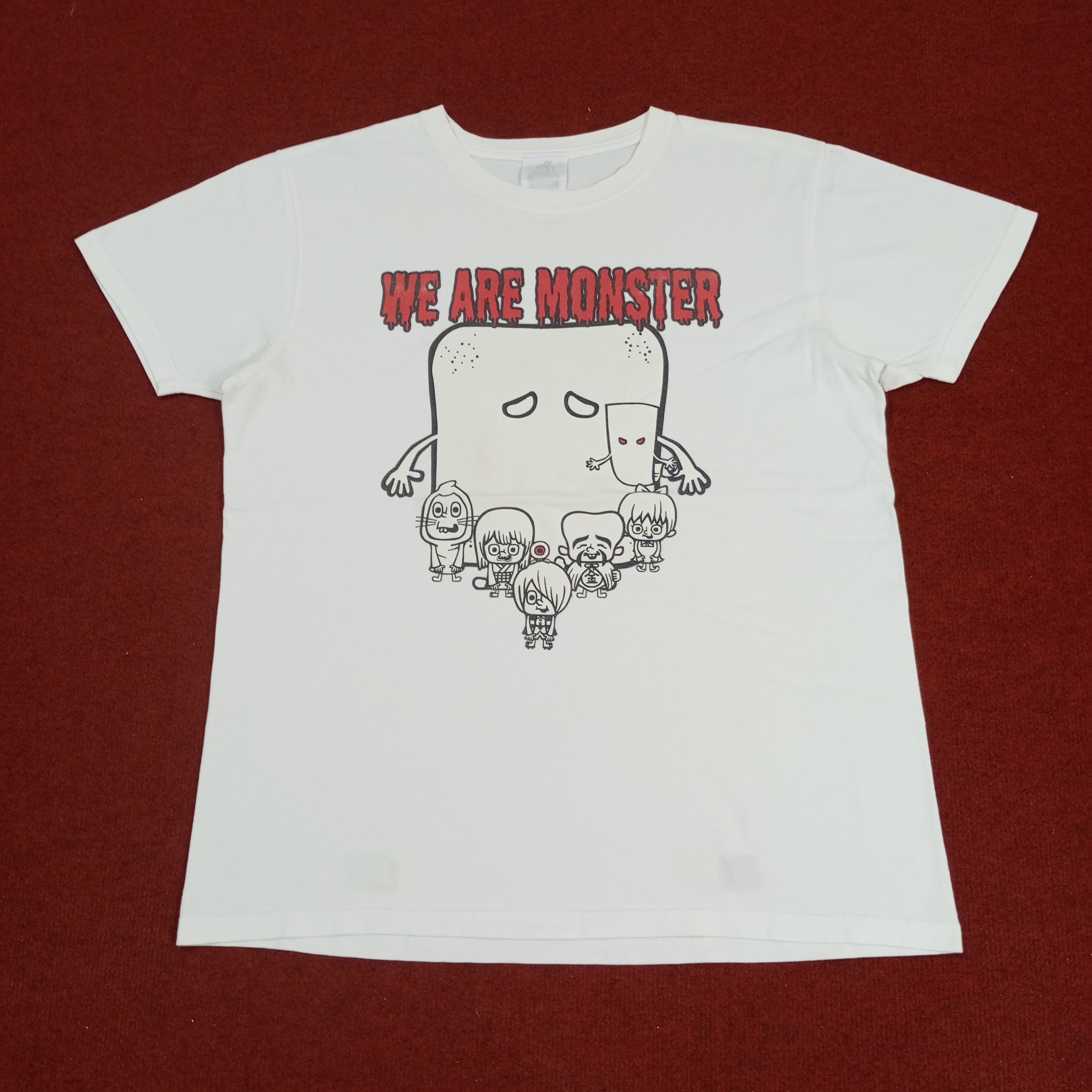 Anime × Japanese Brand × Vintage Gegege No Kitaro Japanese Anime Cartoon Promo Style Tshirt Size US L / EU 52-54 / 3 - 1 Thumbnail