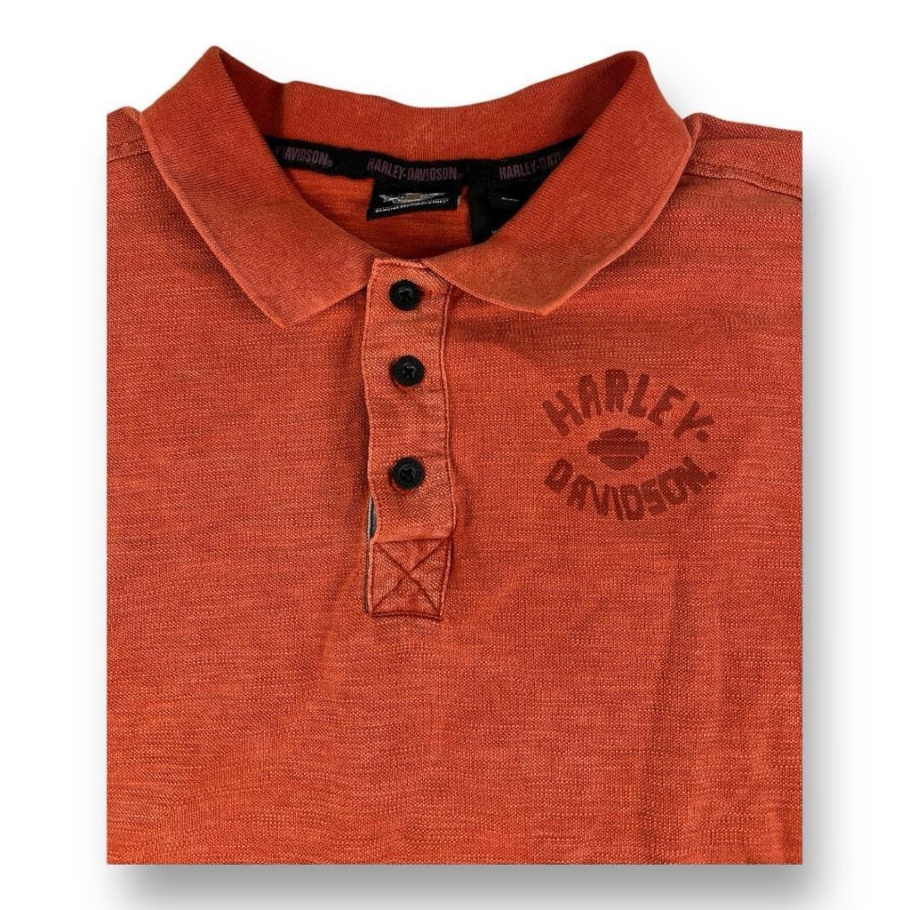 Harley Davidson Harley Davidson Polo Top Size 2XL Size US XXL / EU 58 / 5 - 3 Thumbnail