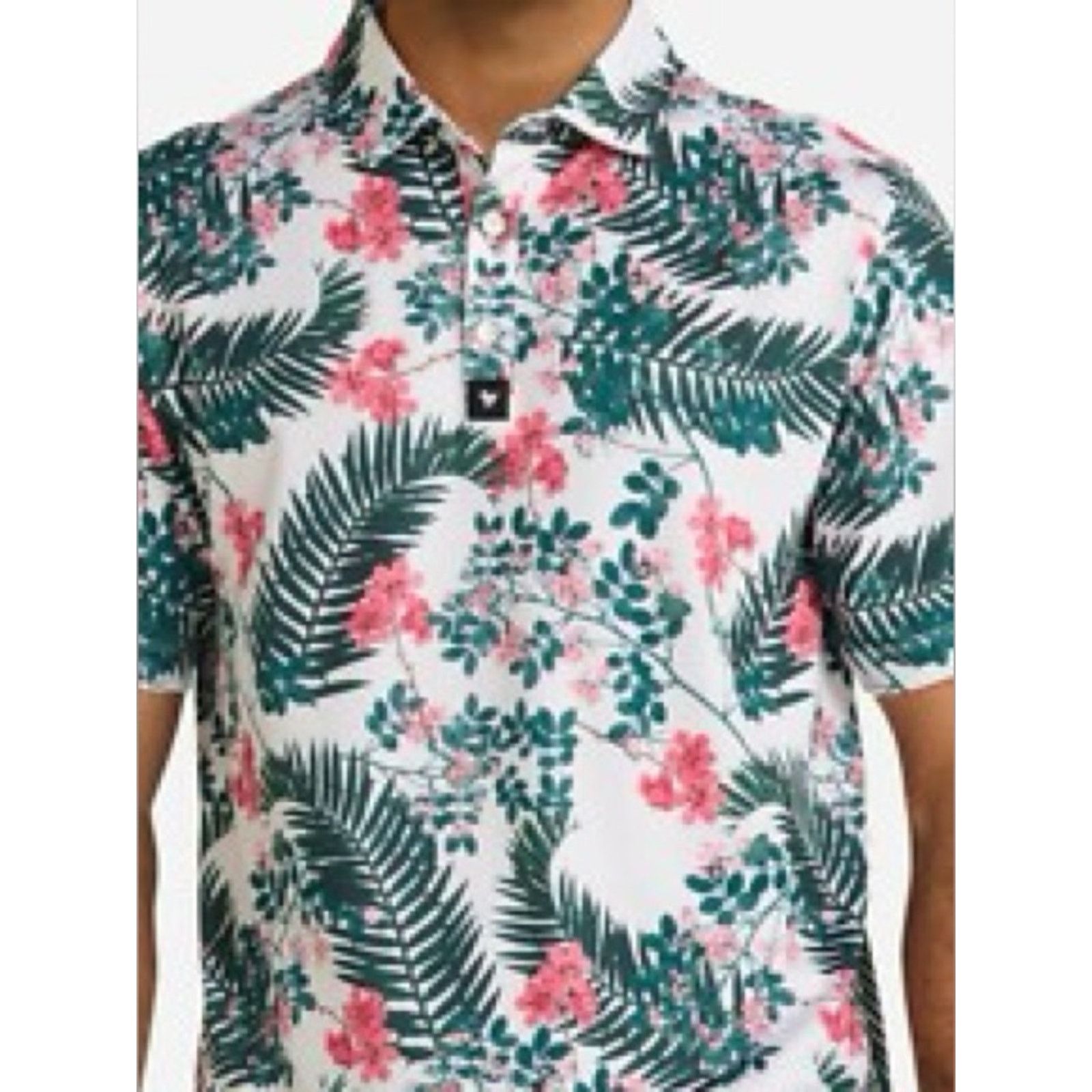 Bad Birdie Bad Birdie $99 The Arborist Polo Golf Shirt Sz XL Floral Size US XL / EU 56 / 4 - 4 Thumbnail