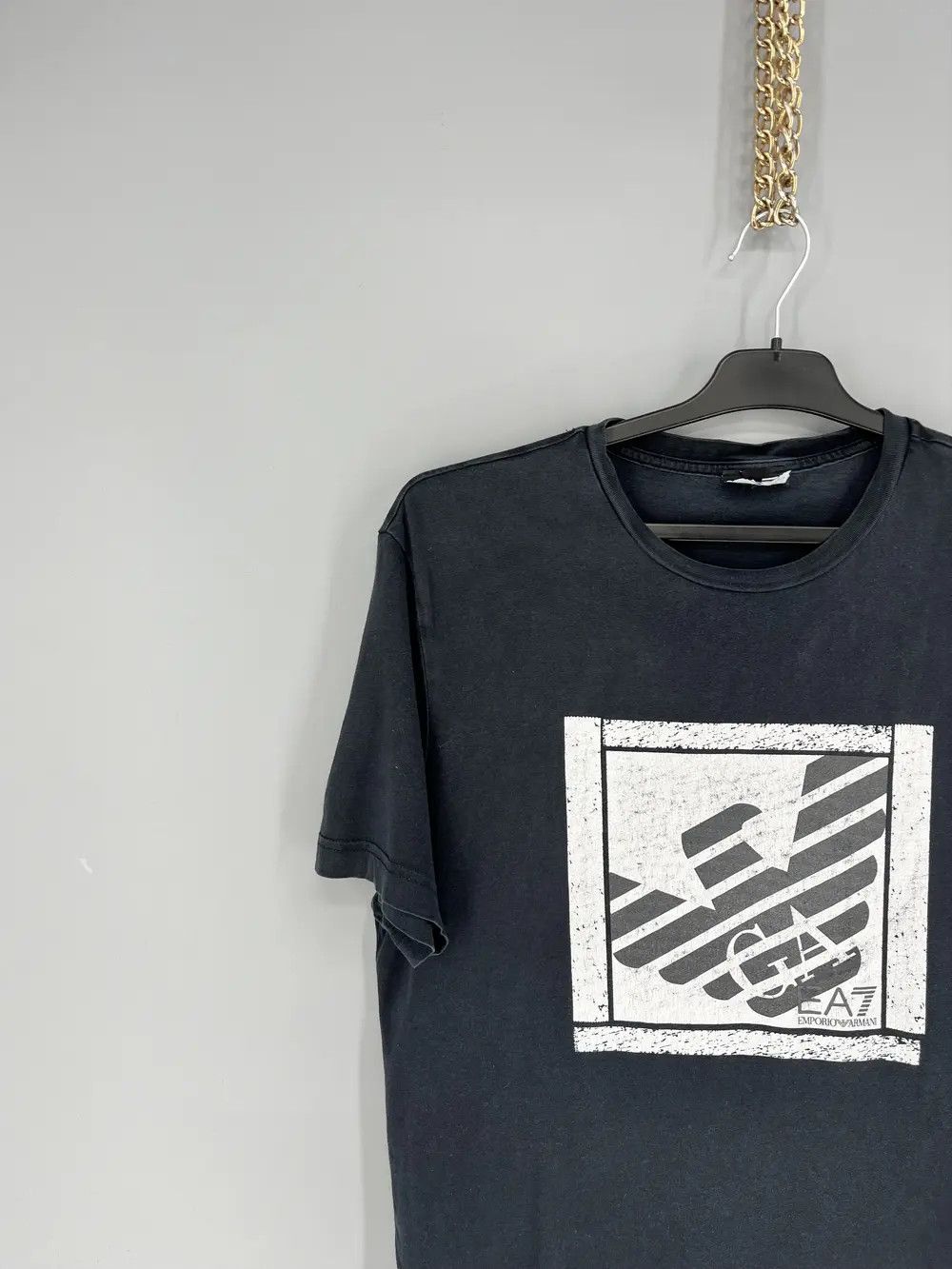 Armani Vintage Y2K Emporio Armani Big Logo Designer Made In Size US M / EU 48-50 / 2 - 4 Thumbnail