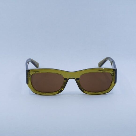 Saint Laurent Paris 🕶️ New Saint Laurent SL713 004 Sunglasses - Green Frame Size ONE SIZE - 2 Thumbnail