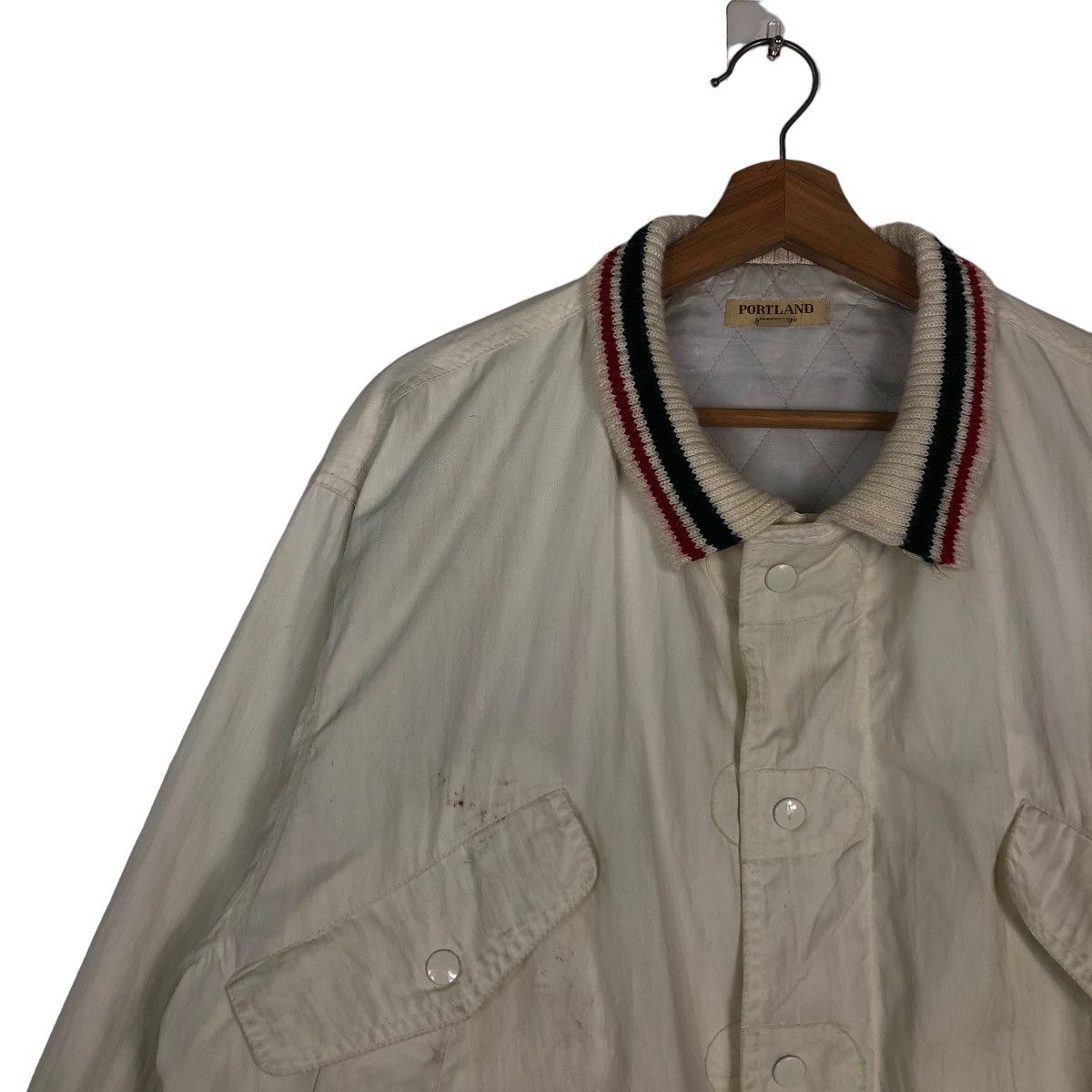 Japanese Brand 🔥90’s Vintage Bomber Jacket Portland Motomachi Japan Size US M / EU 48-50 / 2 - 7 Thumbnail