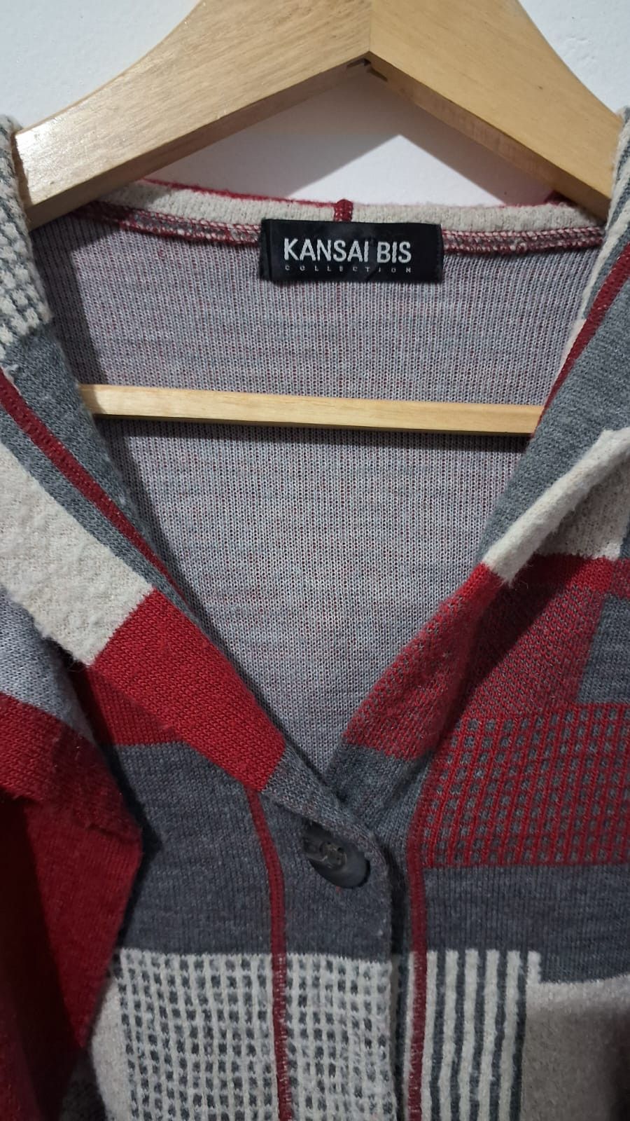 Japanese Brand × Kansai Yamamoto Kansai Yamamoto cardigan with hoodie Size US L / EU 52-54 / 3 - 3 Thumbnail
