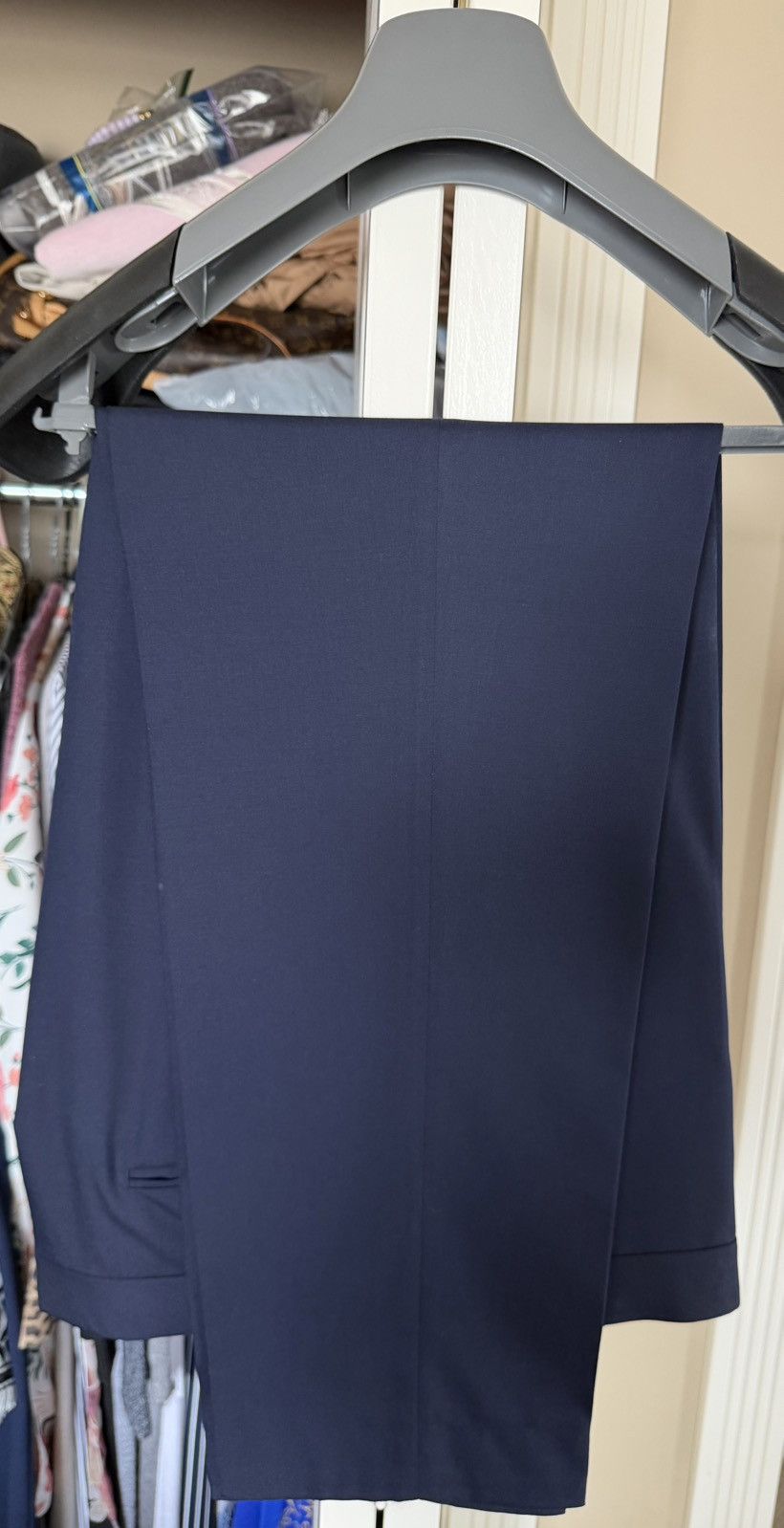 Tom Ford Tom FORD - Navy Blue Super 130 Size 46R - 6 Thumbnail