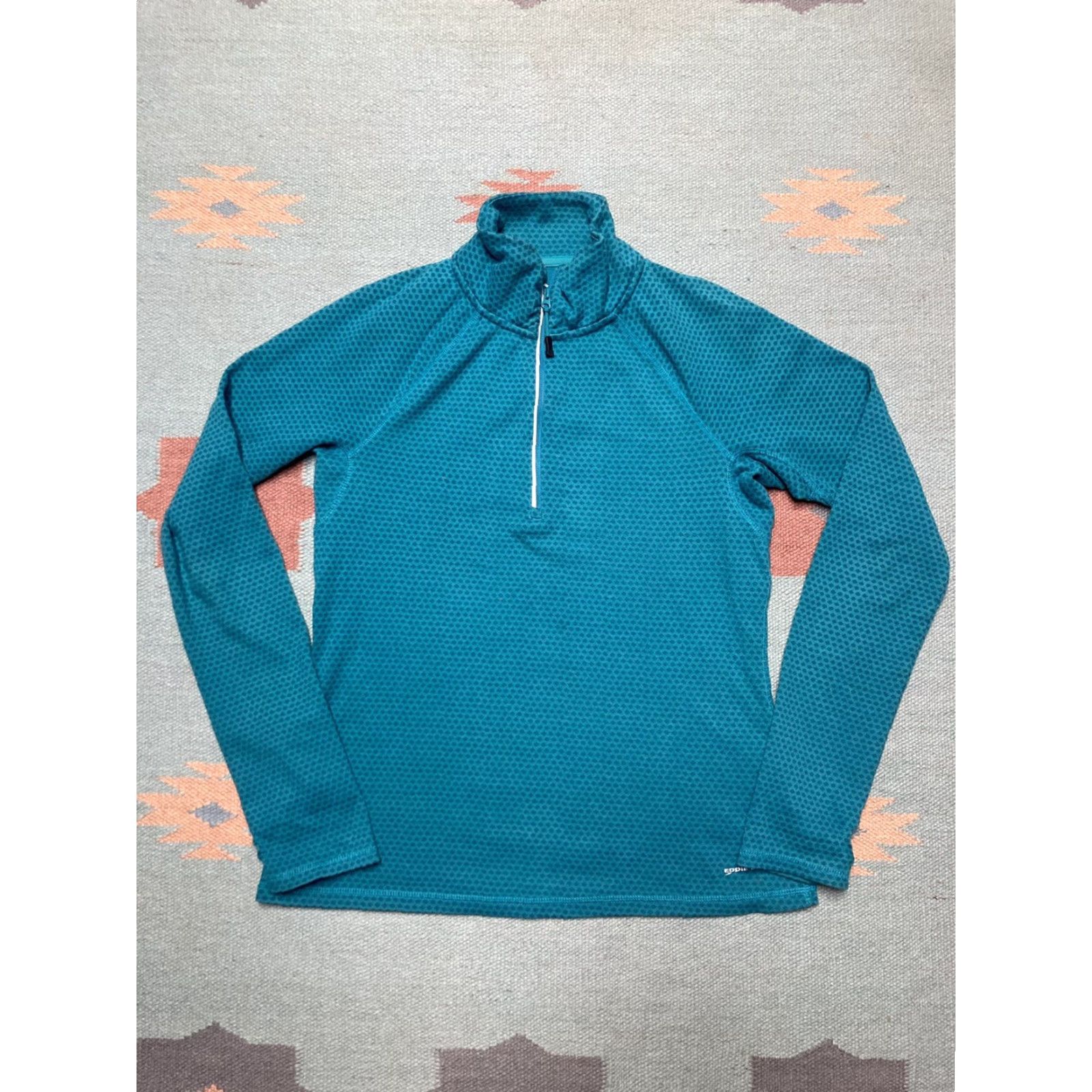 Eddie Bauer Eddie Bauer 1/4 Zip Long Sleeve Lightweight Pullover Women L Blue Jacket Pullover Activewear Womens 1/4 Zip Size L / US 10 / IT 46 - 2 Thumbnail