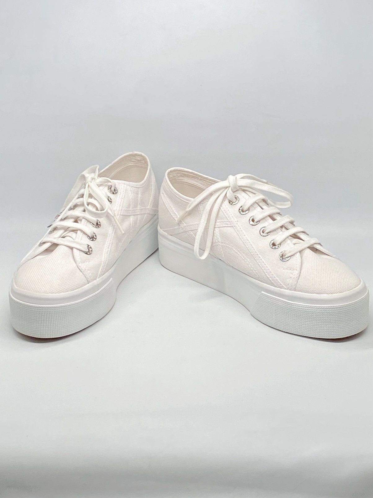Alaia Alaia Superga 2740 Platform Canvas Sneaker Size US 9.5 / IT 39.5 - 8 Thumbnail