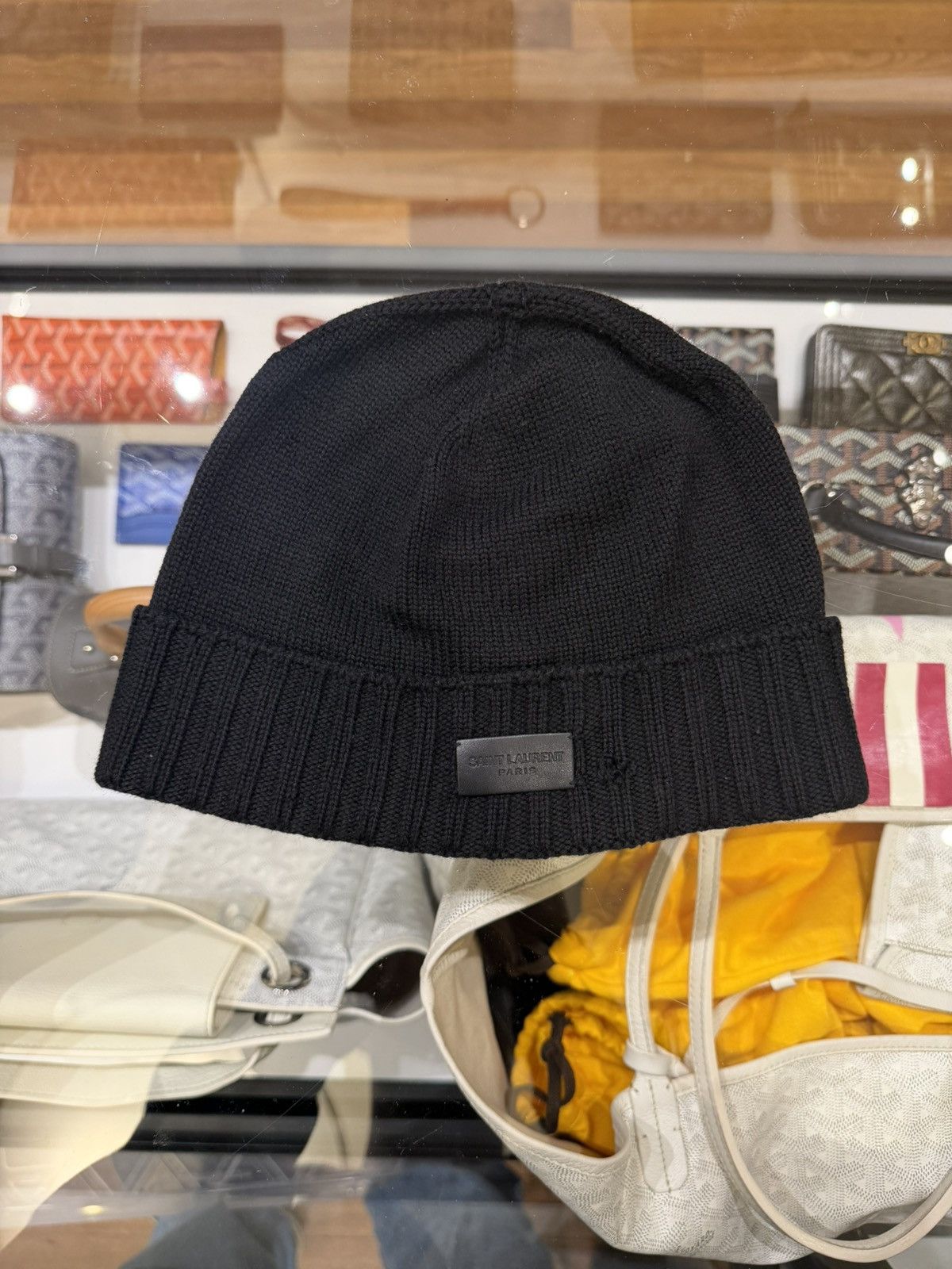 Saint Laurent Paris Saint Laurent Paris Knit Beanie Size ONE SIZE - 2 Thumbnail