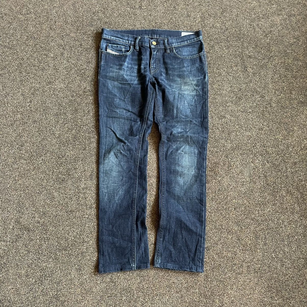 Vintage Vintage Y2K Diesel Distressed Baggy Jeans Streetwear Logo 28 Size 28" / US 6 / IT 42 - 1 Thumbnail