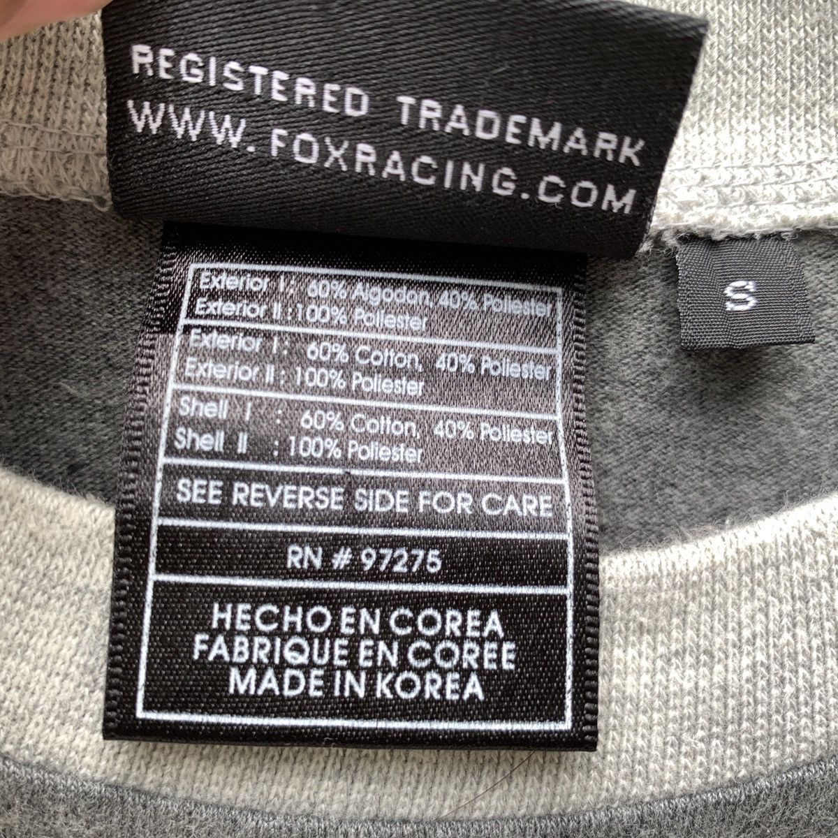 Fox Racing Fox Racing Sweatshirt Size US S / EU 44-46 / 1 - 10 Thumbnail